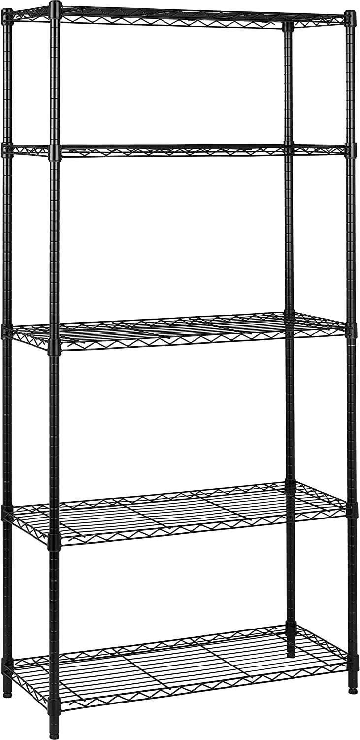 Pantry Shelving Ideas Home Texture   03 Adjustable Wire Shelving 