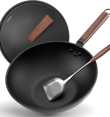 https://homeandtexture.com/wp-content/uploads/2023/05/Todlabe-Nonstick-Wok-13-Inch-Carbon-Steel-Wok-Pan-with-Lid-Woks-Stir-Fry-Pans-No-Chemical-Coated-Wok-with-Spatula-Flat-Bottom-Cookware-Chinese-Wok-379x404.jpg