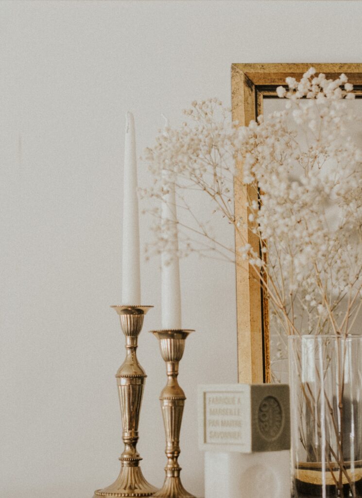 ornate candlesticks