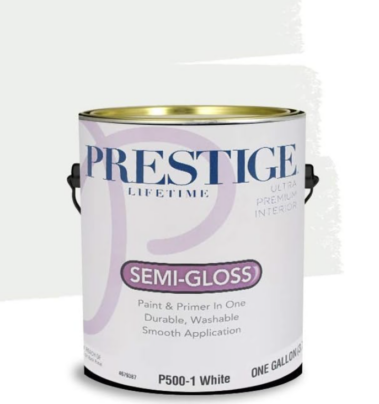PRESTIGE Paints Interior Paint and Primer In One, 1-Gallon, Semi