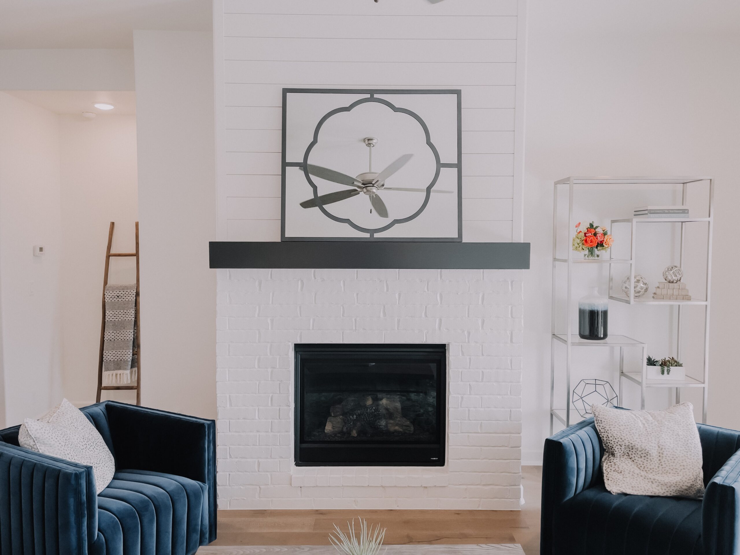 Paint Your Brick Fireplace