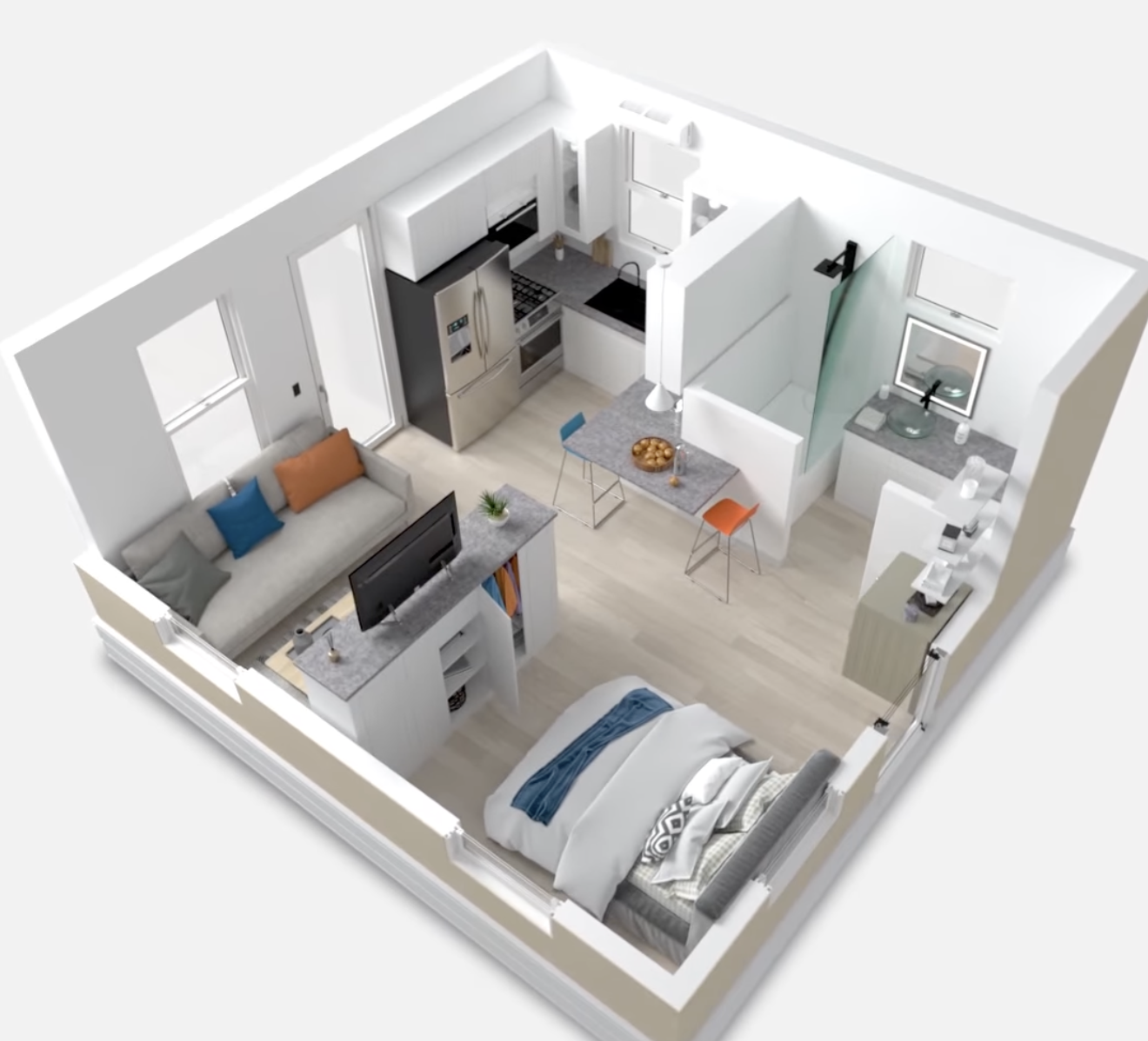 A Look Inside Elon Musk s Tiny 50 000 House Home Texture