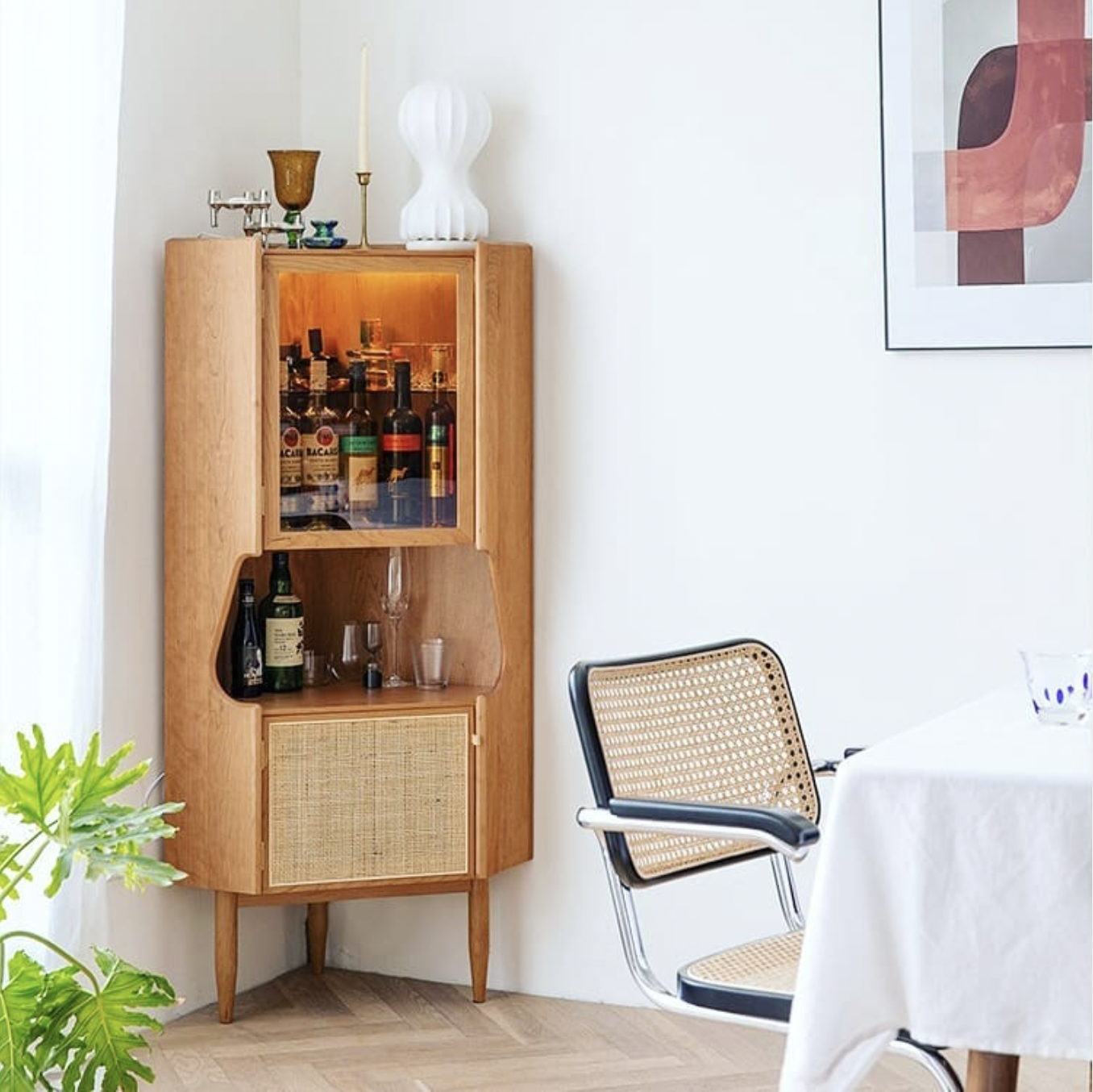 Elevate Your Home Bar Game With These Bar Cabinet Ideas - Home & Texture