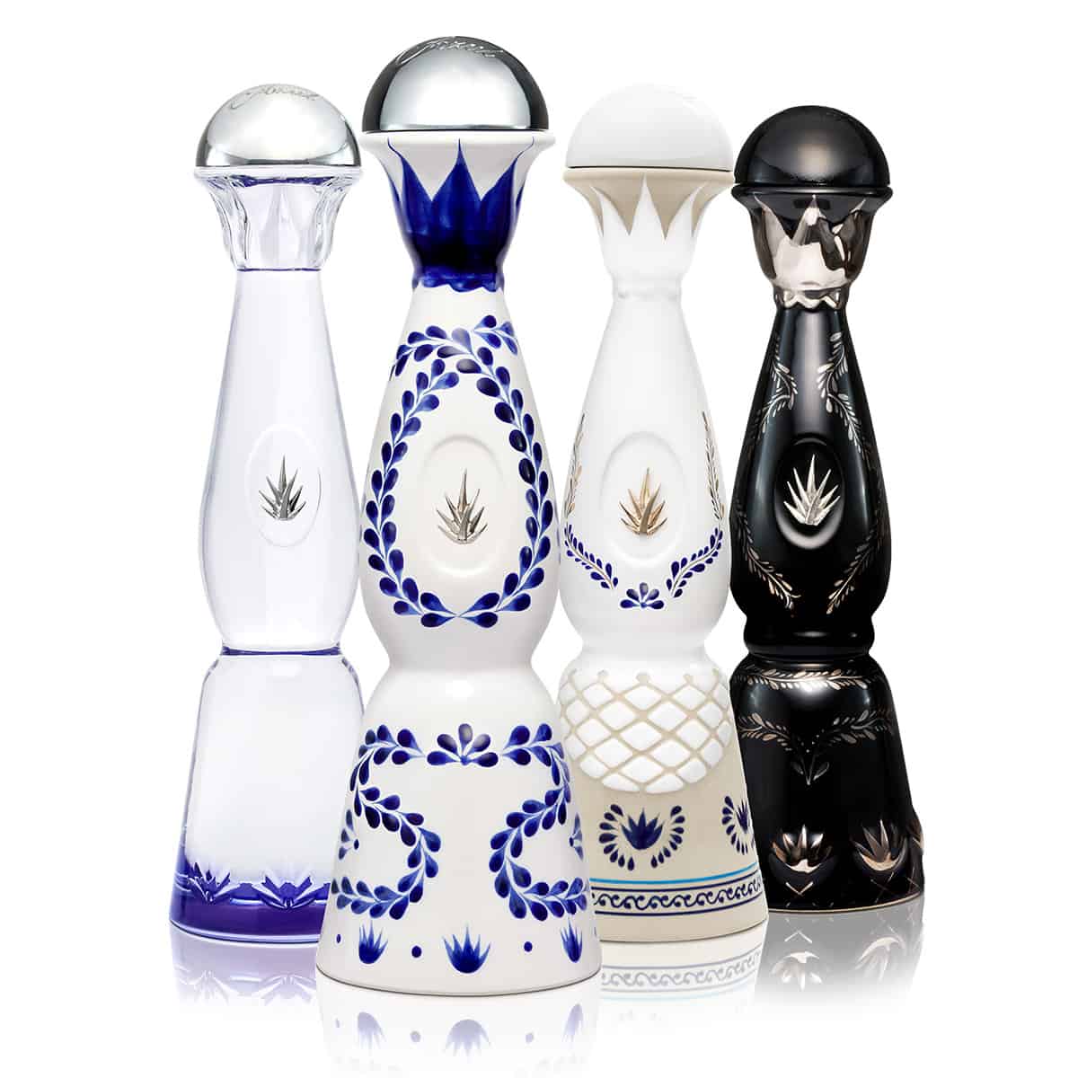 Clase Azul family of tequila. Clase Azul's 15th anniversary edition bottle is considered one of the most expensive tequilas in the world at $30,000.