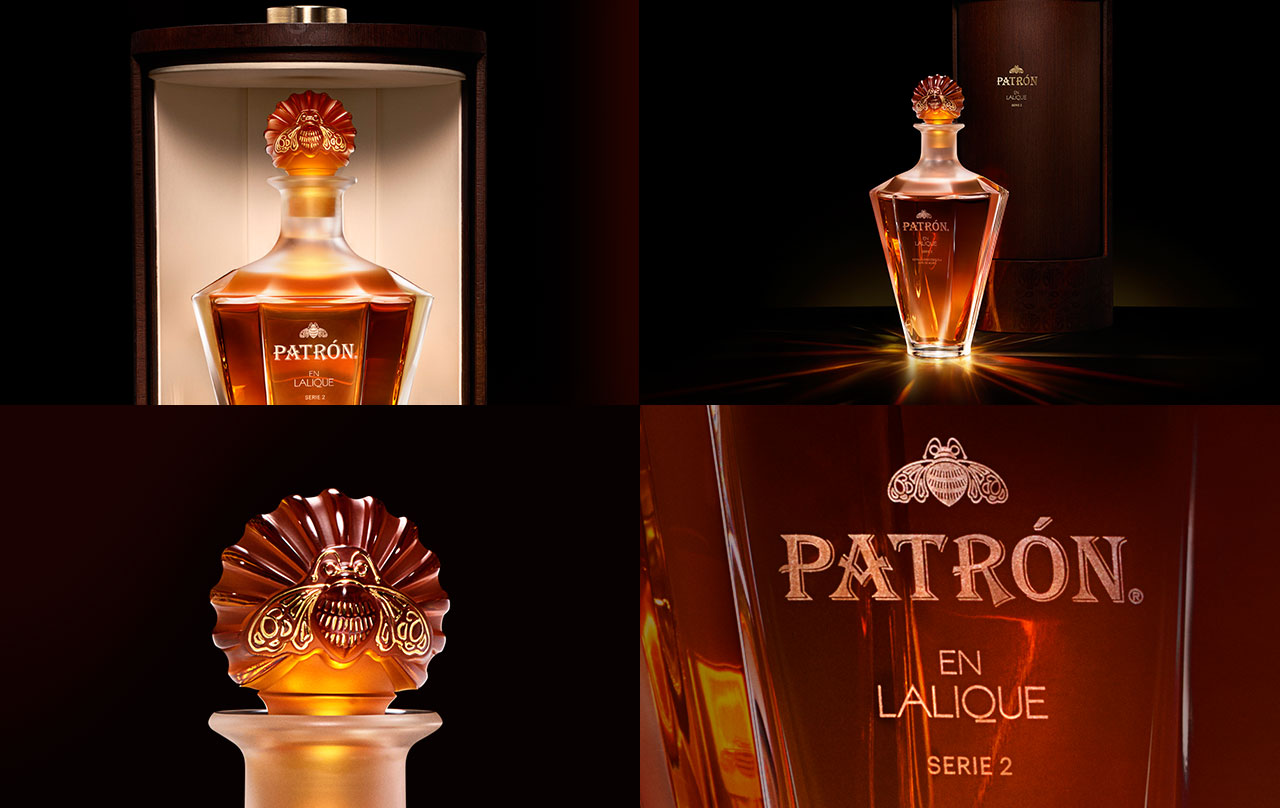 PATRÓN EN LALIQUE SERIE 2 is one of the most expensive bottles of tequila in the world. Find out what else made the list in today's article. Pictured: The series 2 bottle from Patron. 