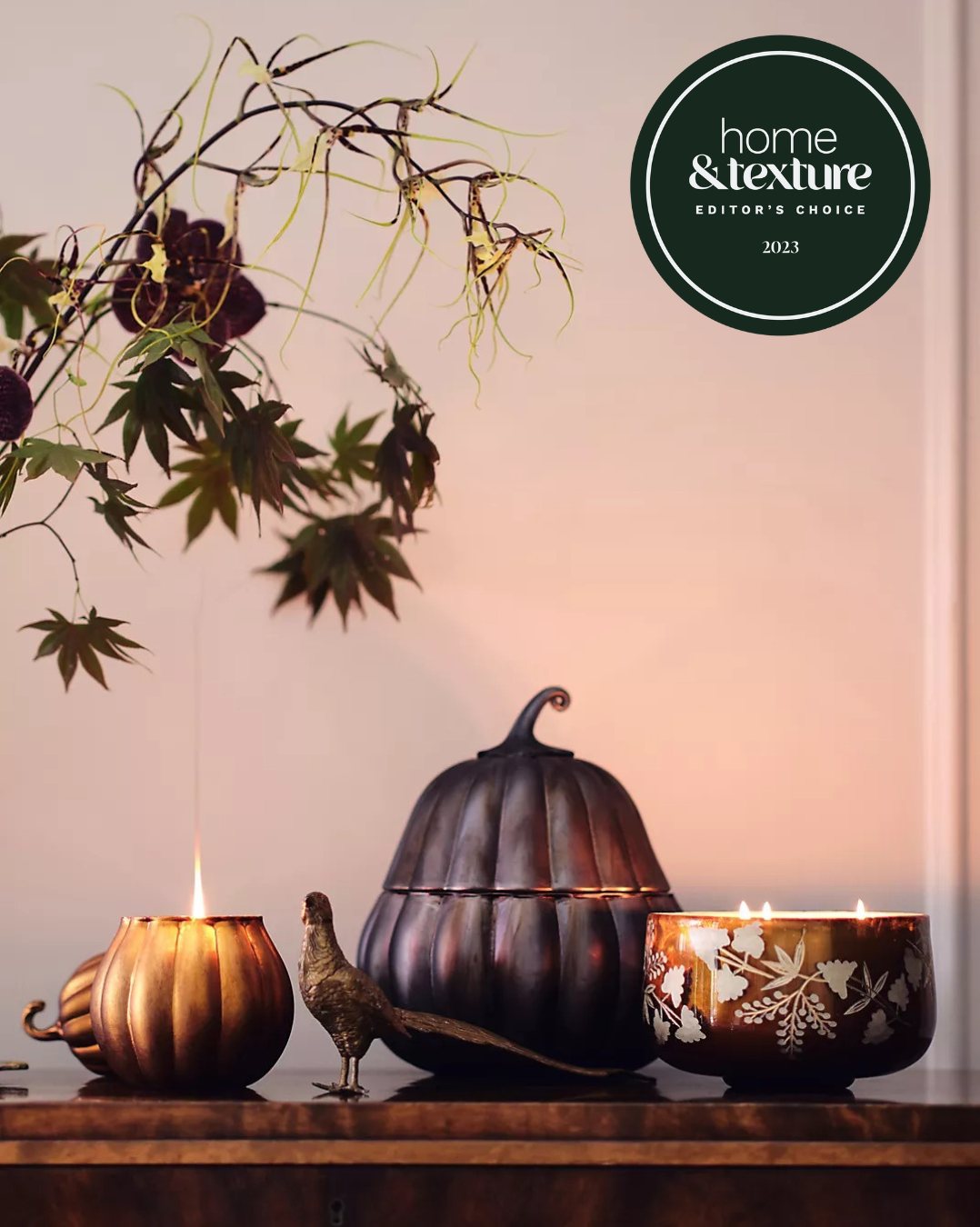 Chic Halloween Decor for the Refined Yet Festive Homeowner Home & Texture