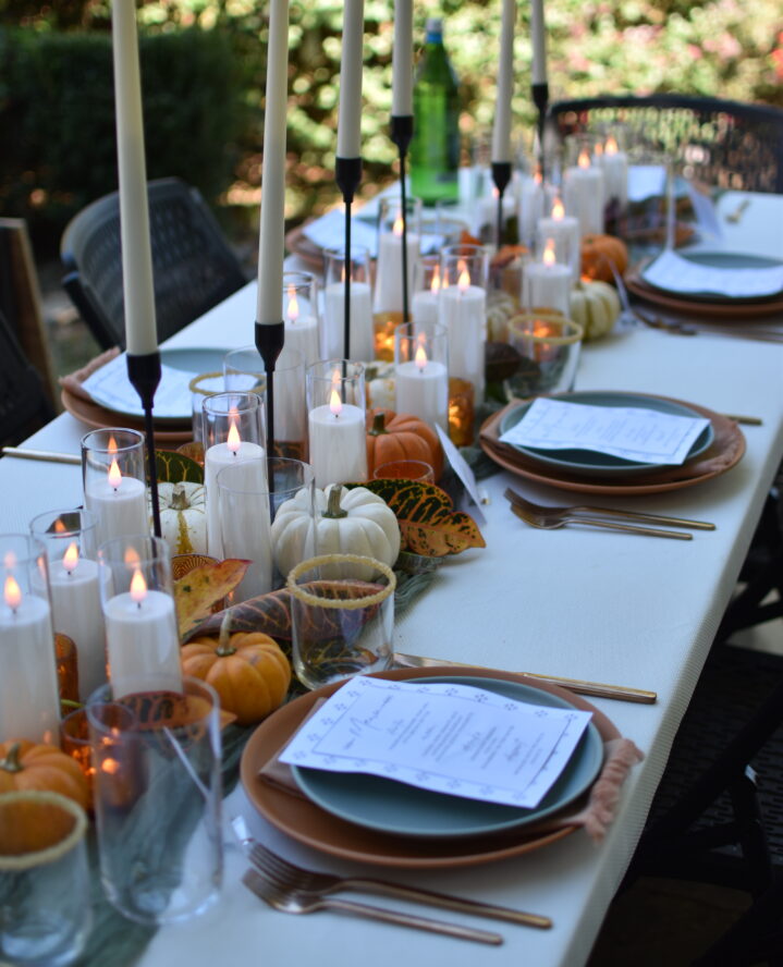 Upgrade Your Fall Tablescape Like DIY Expert Lauren Comer - Home & Texture