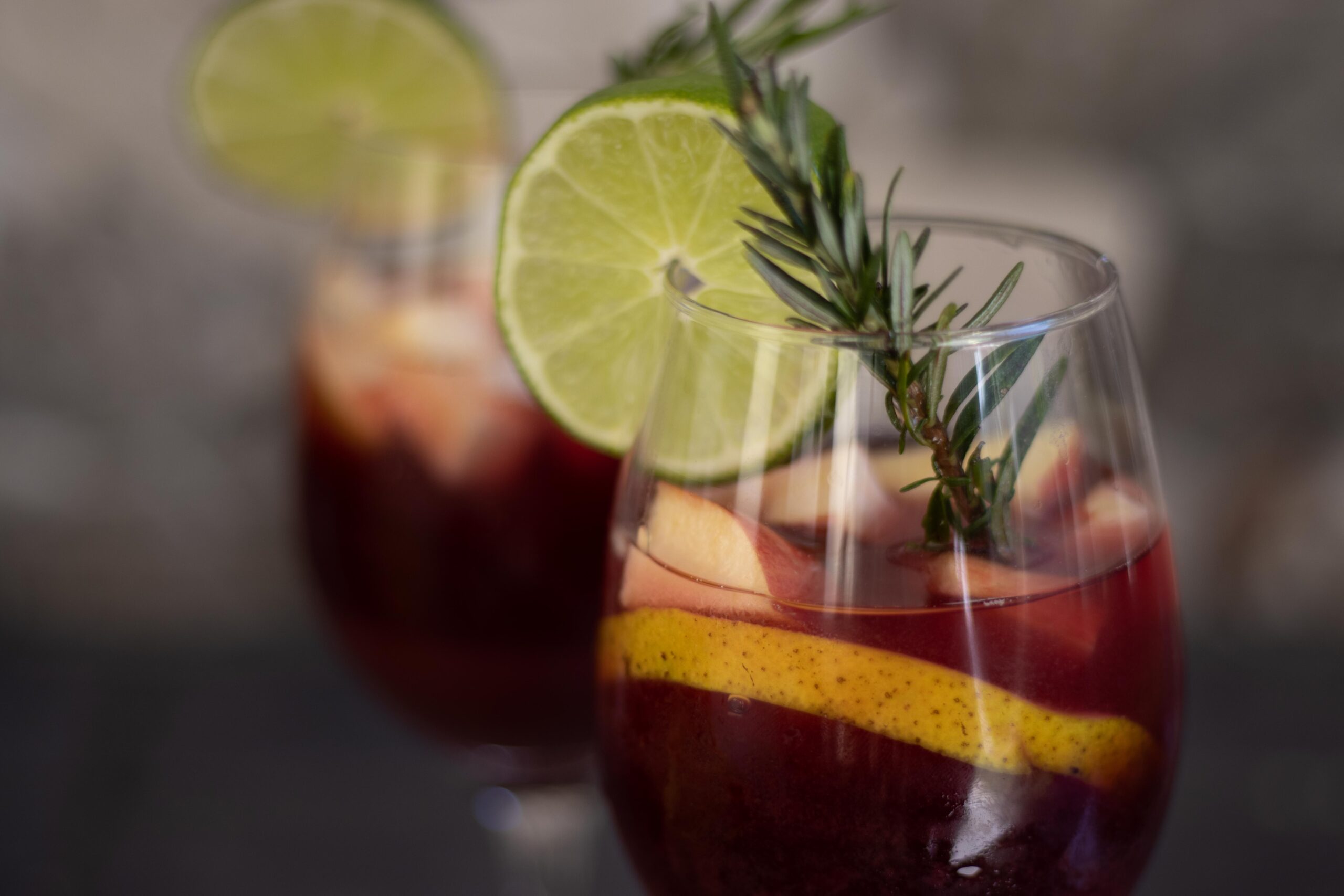 Sip on a sangria and make this Halloween potluck idea. Pictured: A Sangria.