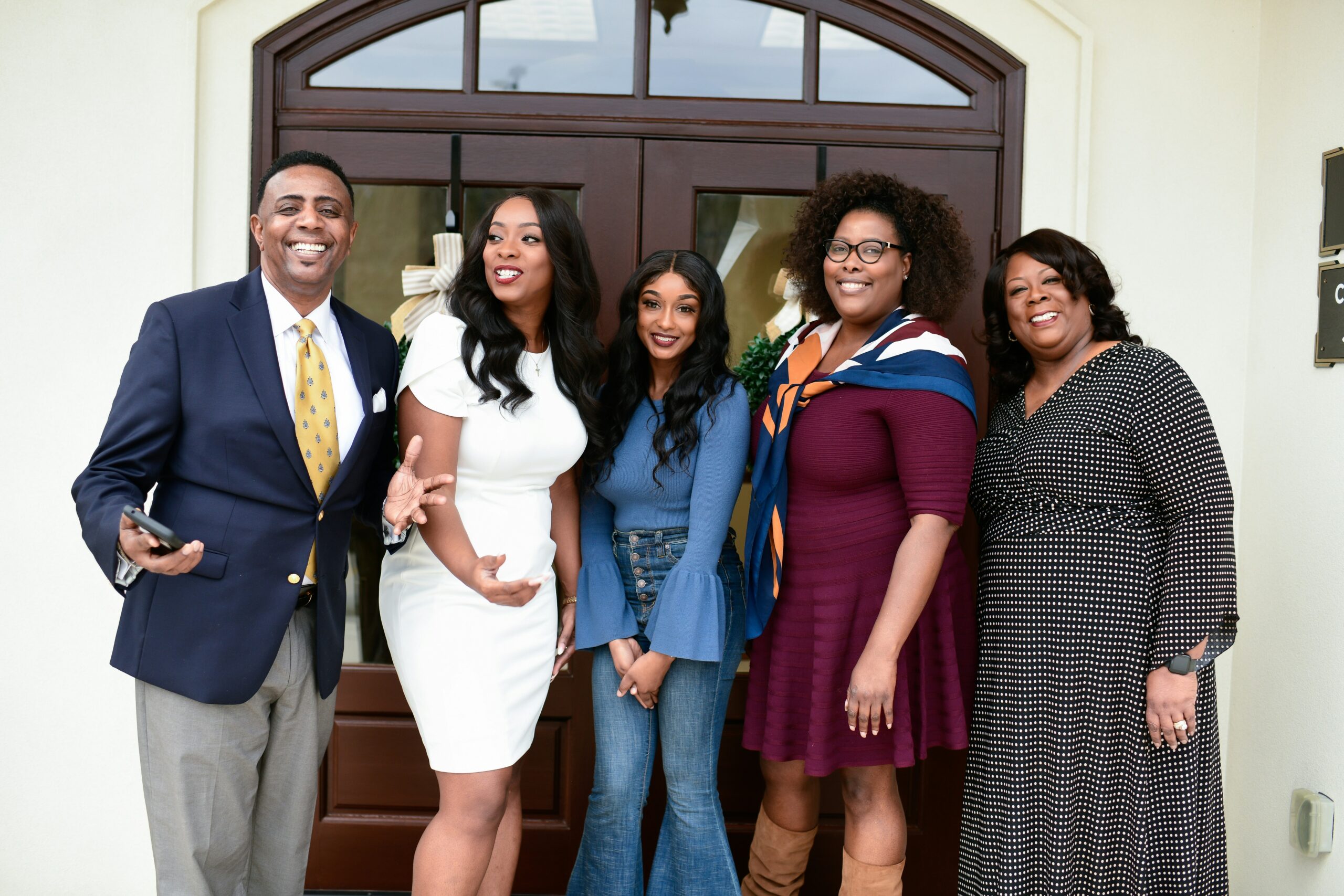 An affluent Black family