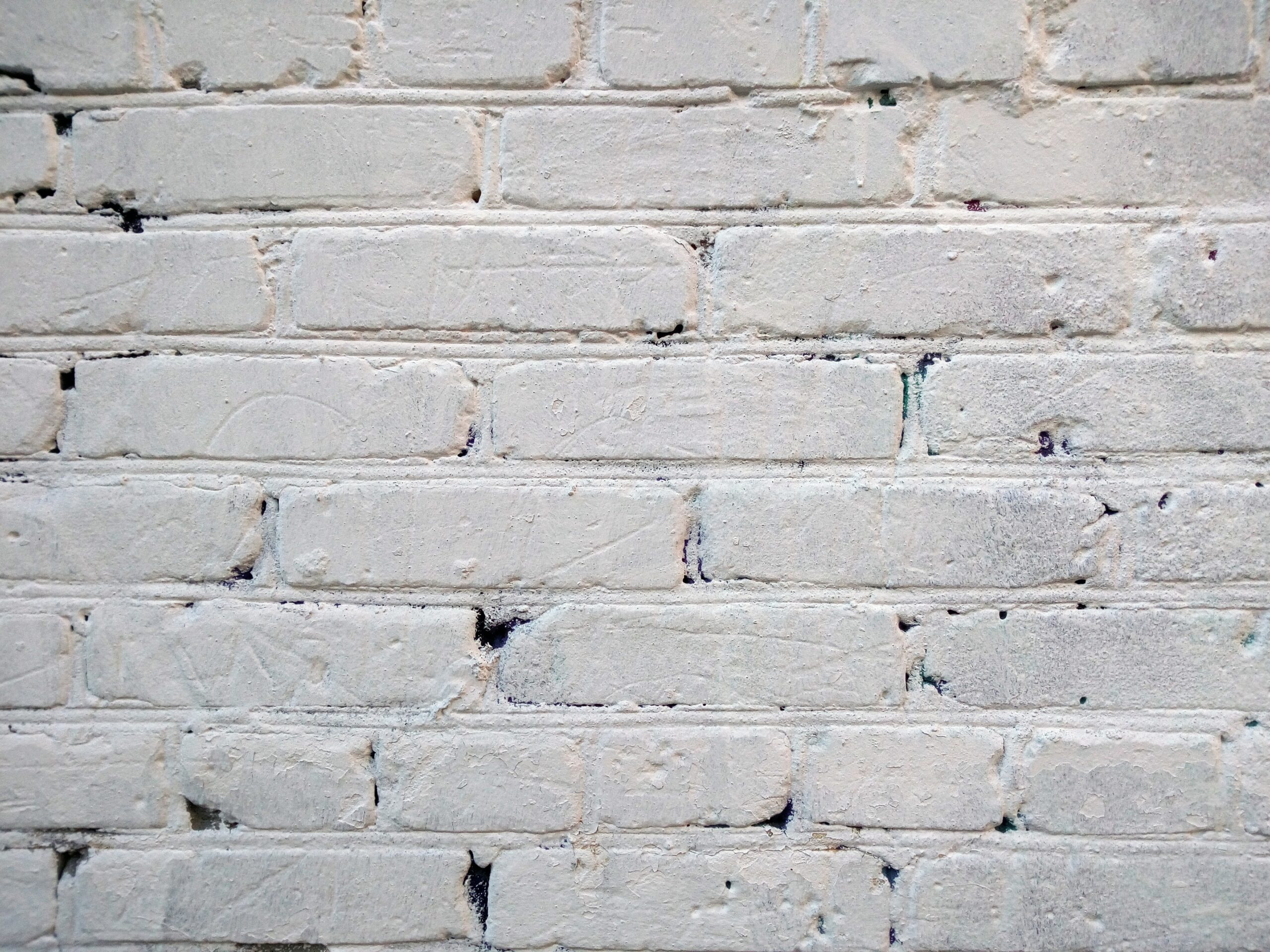 The german schmear technique is simple and only requires a few materials. Pictured: A brick wall