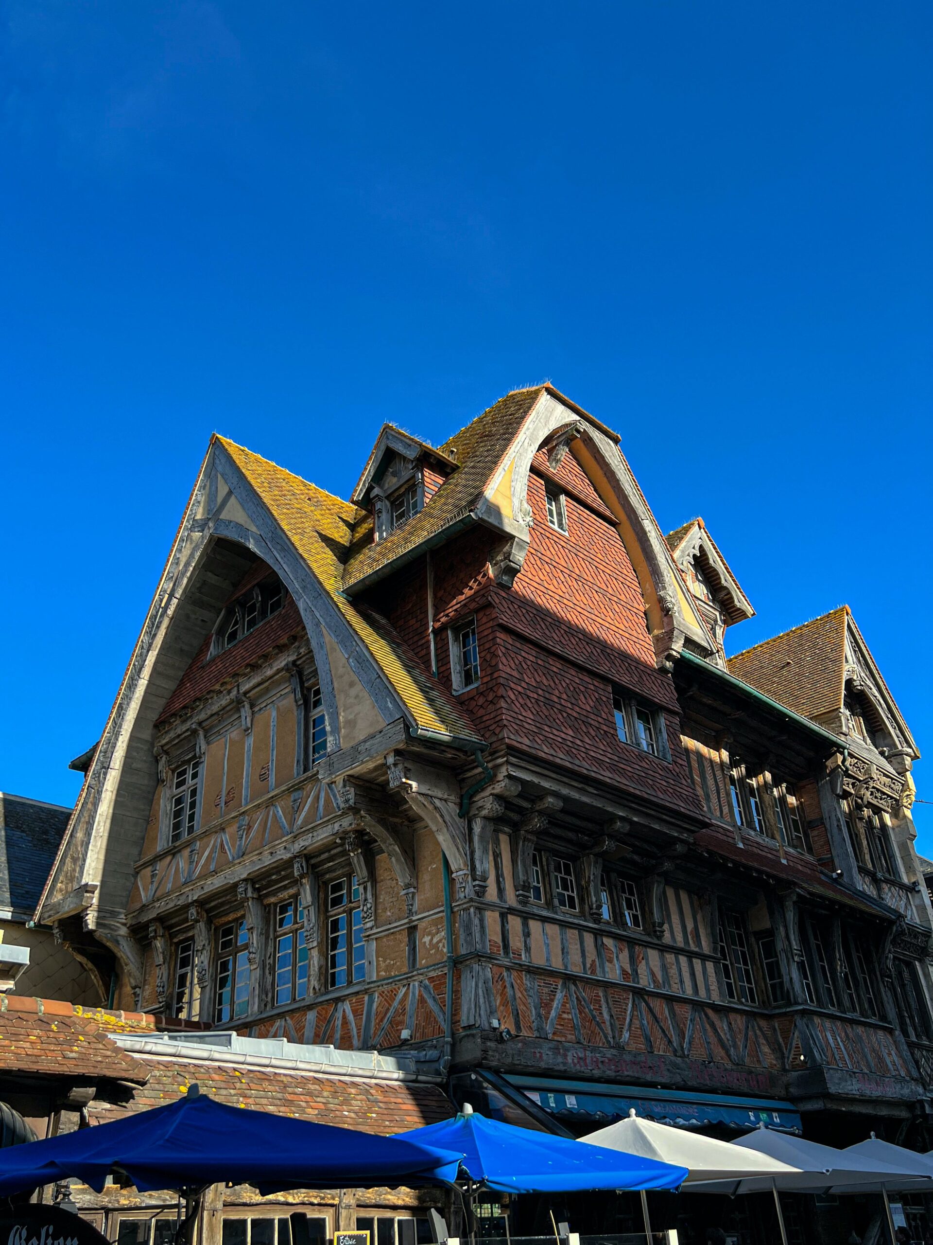 Tudor home roof