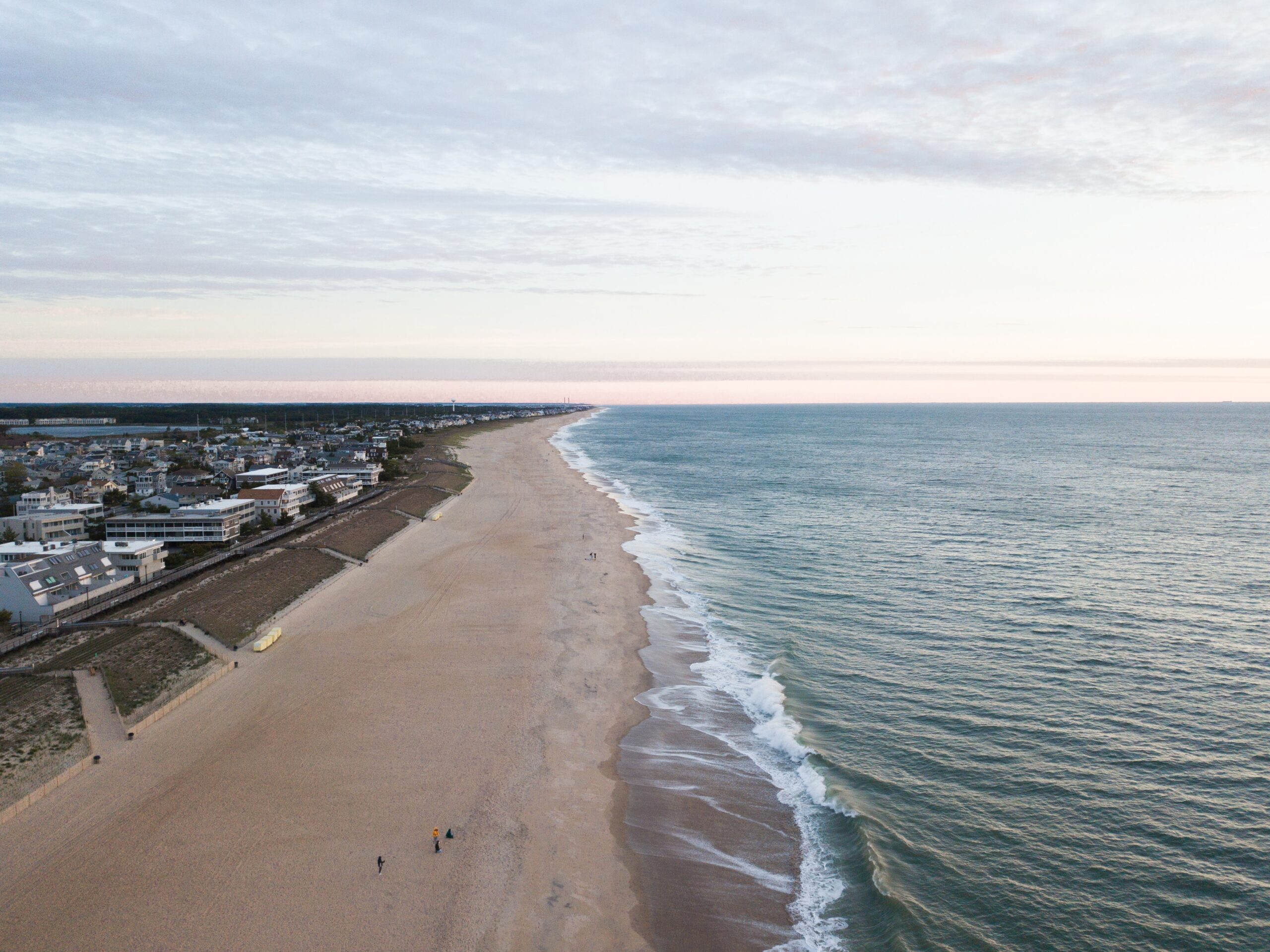 Rehoboth Beach in Delaware is one of the best places to live for those who enjoy the beach and tourist attractions. Pictured: A beach in Delaware.