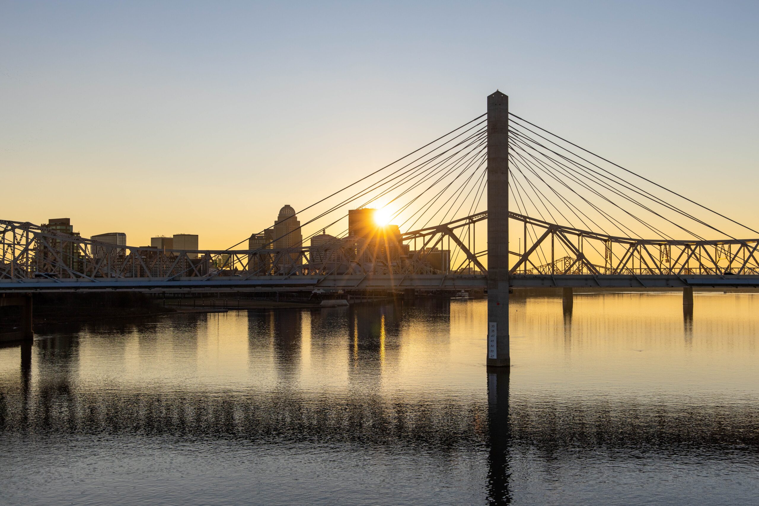Louisville is one of the best places to live in Kentucky for those who want to live in a large city. Pictured: Downtown Louisville