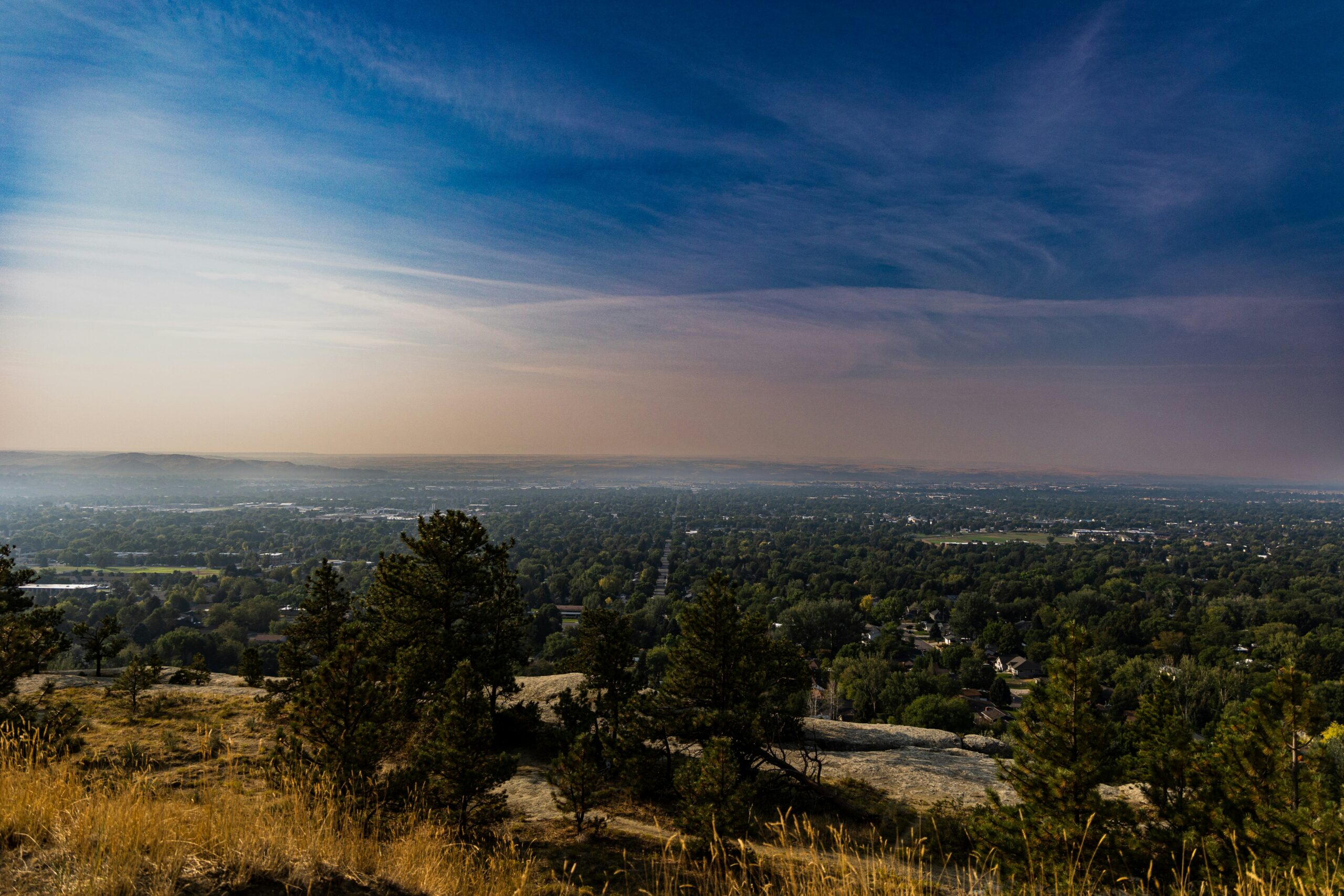 For families interested in moving to a small city with entertainment options and restaurants, Billings is one of the best places to live in Montana. Pictured: A view of Billings, Montana