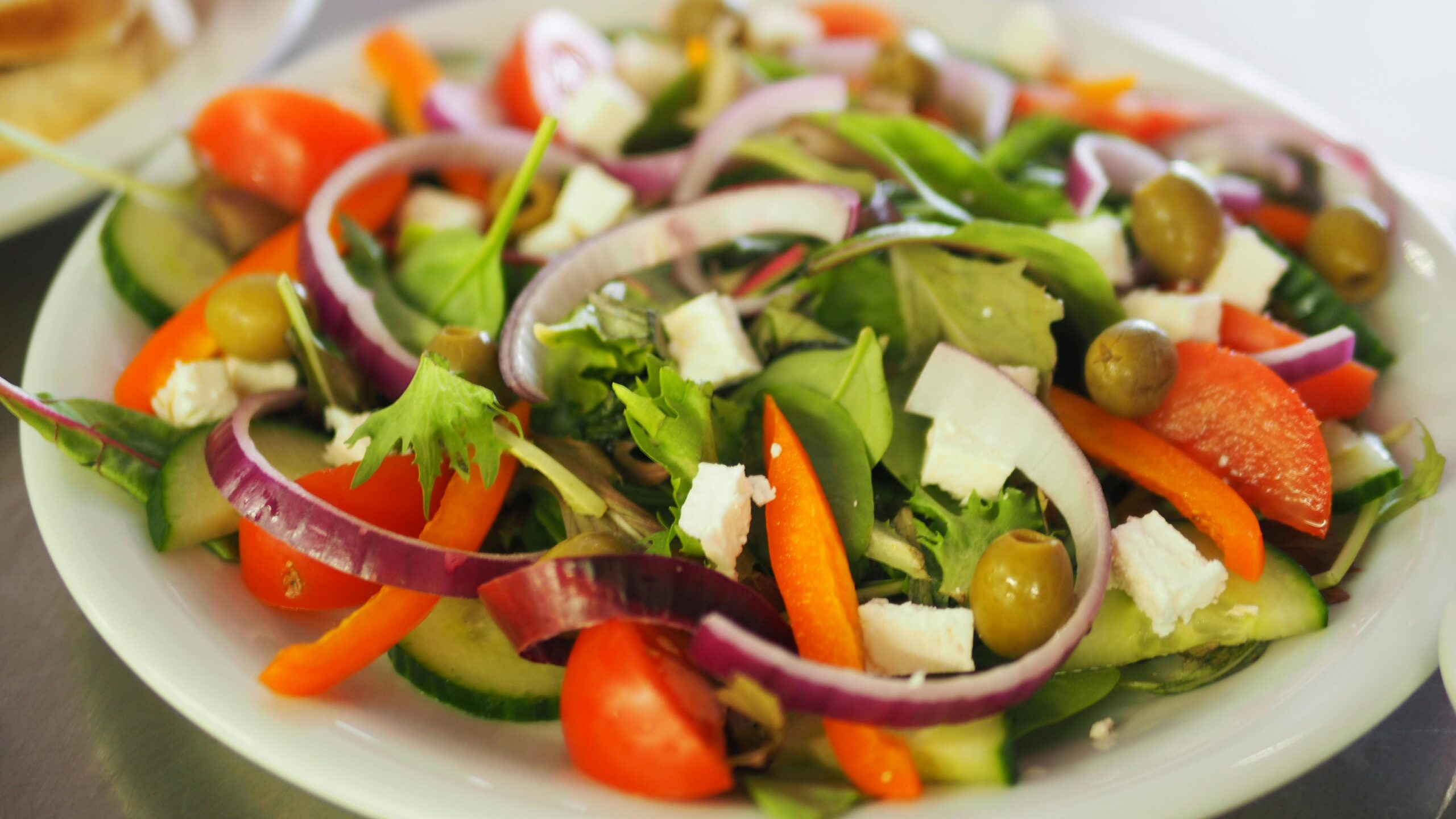 olives and capers in salad