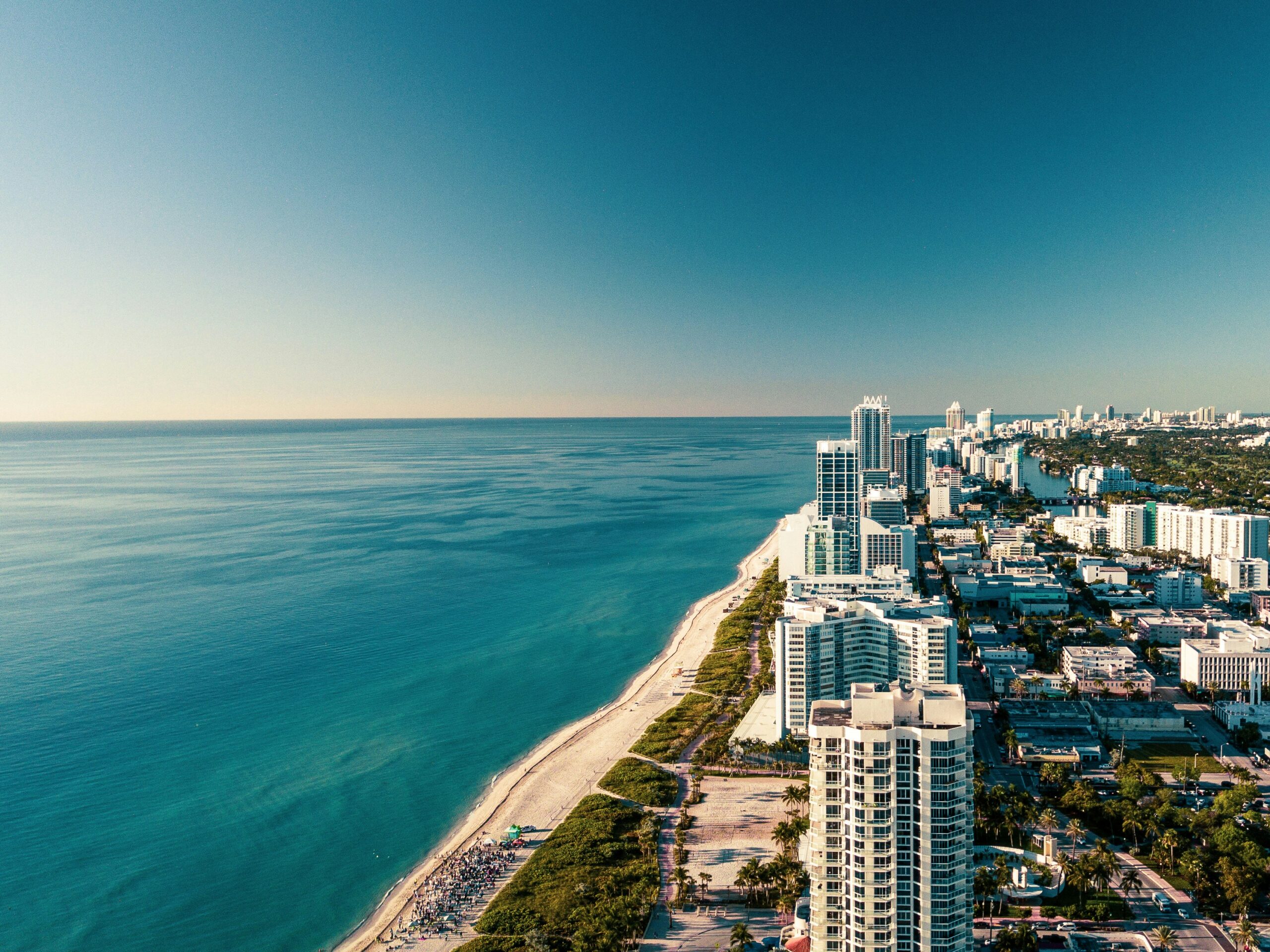 Miami is one of the best places to live in Florida for nightlife and entertainment. Pictured: Miami Beach