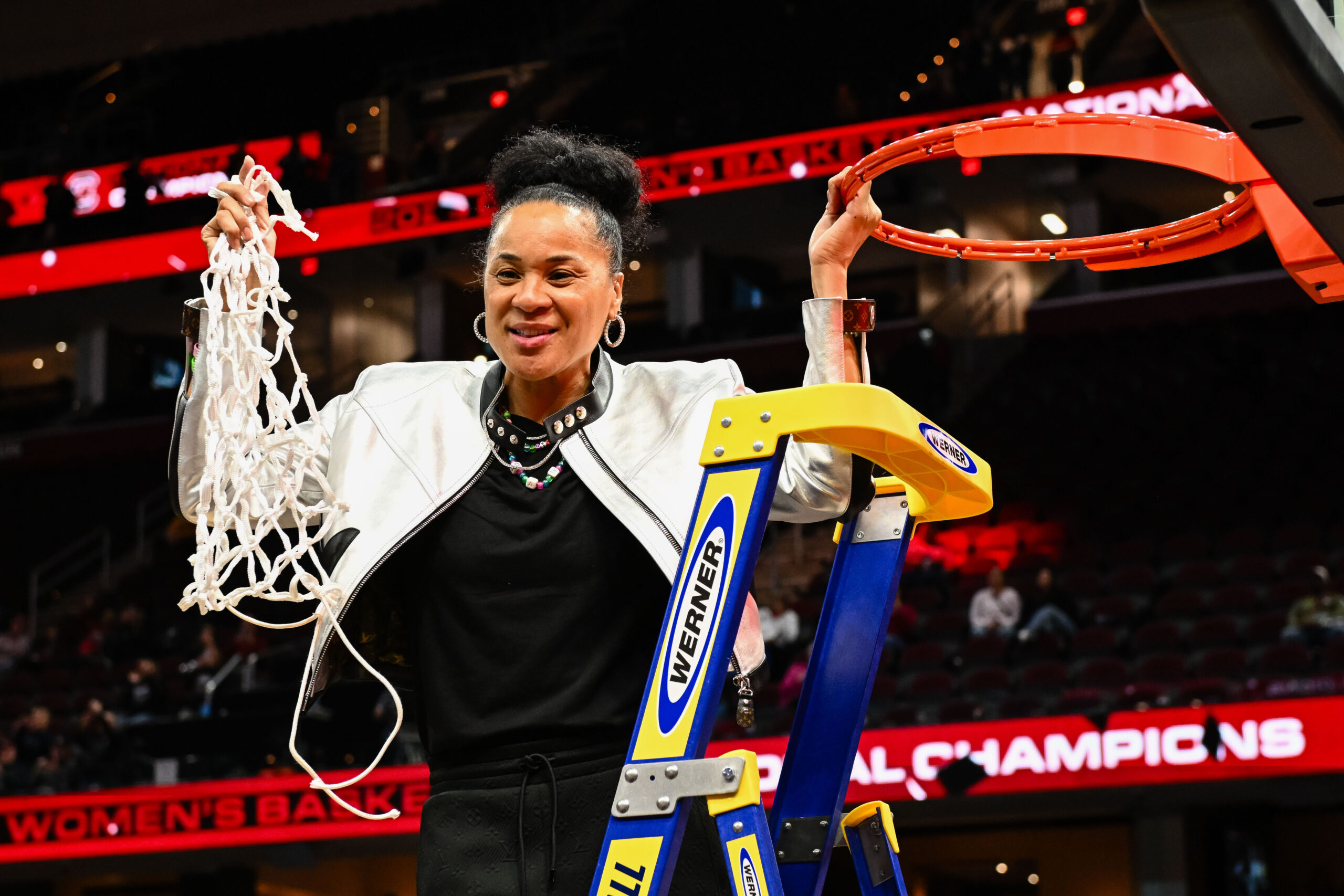 Where does Dawn Staley live? Let's take a look into her basketball journey and where she's lived. Pictured: Dawn Staley