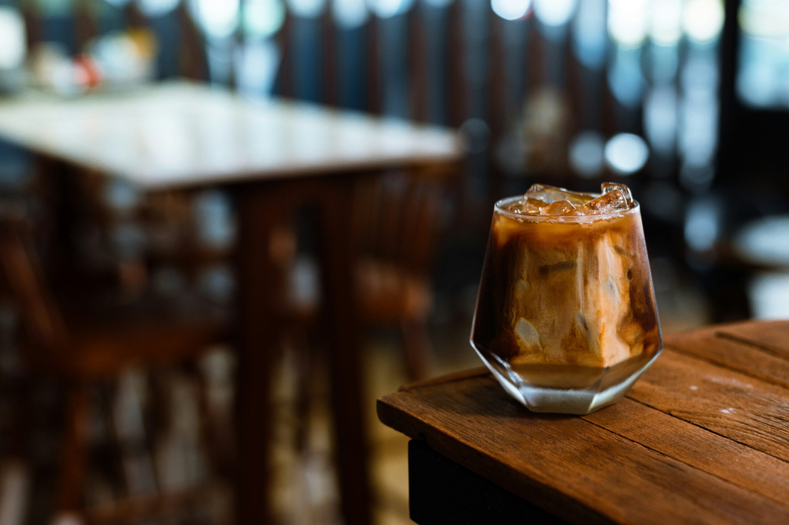 Try a classic iced mocha for your next Nespresso recipe. Pictured: An iced mocha