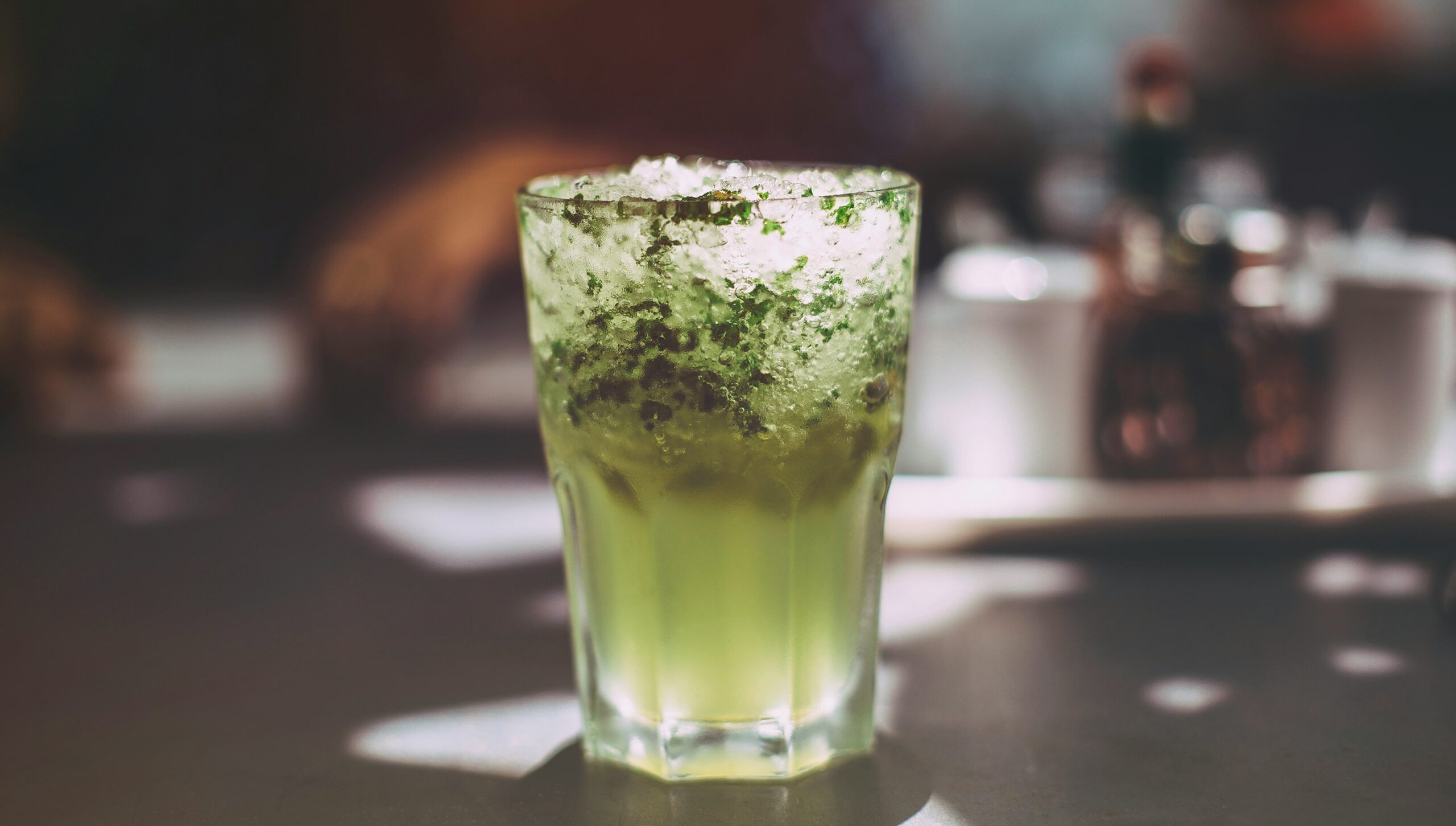 Make a matcha mojito for a refreshing drink on a hot summer day. This is a great matcha recipe for those matcha and mojito lovers. Pictured: A mojito