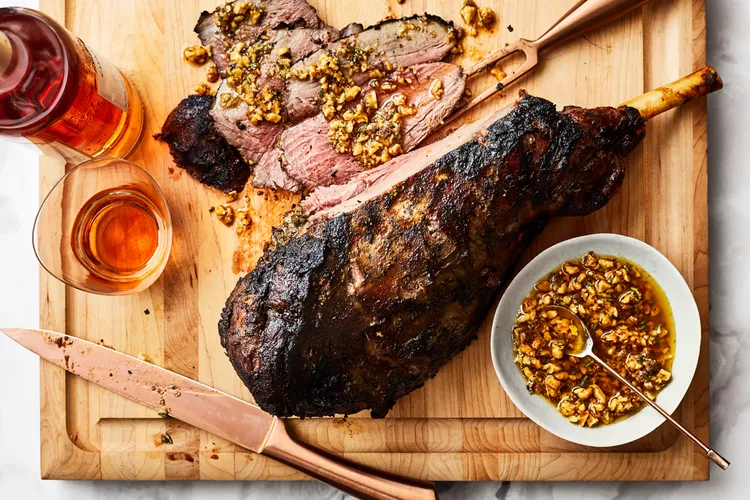 Herbal Rosé-Based Marinade