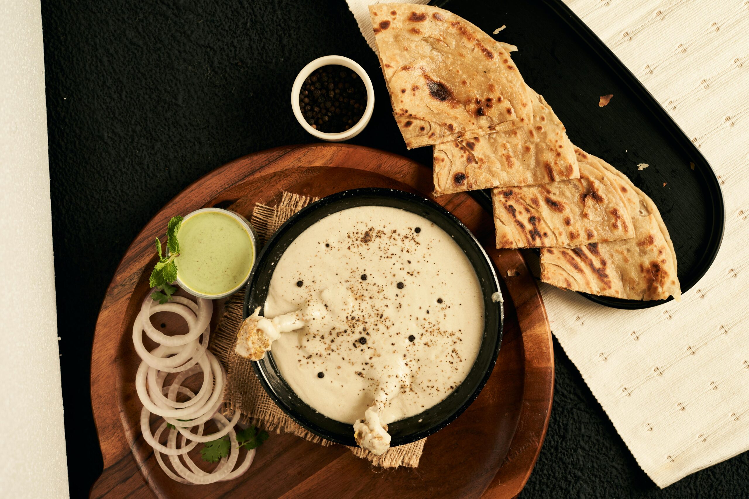 Try your hand at making the cottage cheese flatbread recipe from TikTok. Pictured: Flatbread with ingredients