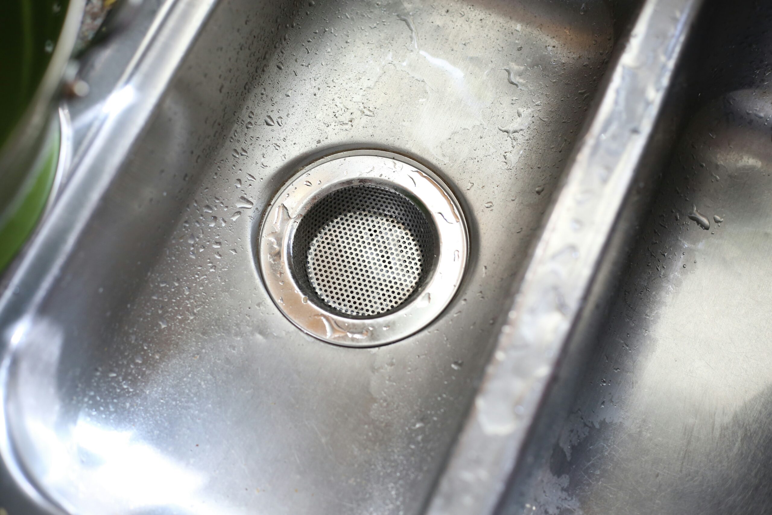 A sink strainer