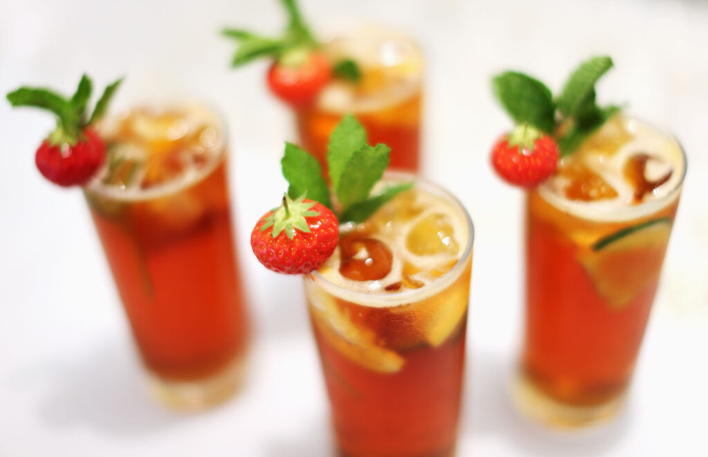 Pimm's Recipes pictured: Pimm's Cup