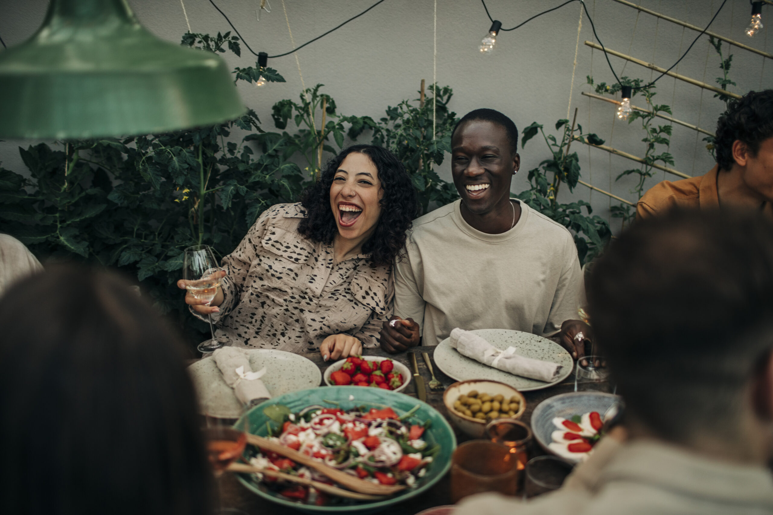 catered dinner party