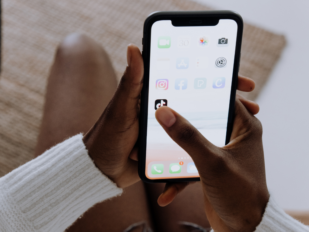 Person Holding Black Iphone 4⁠