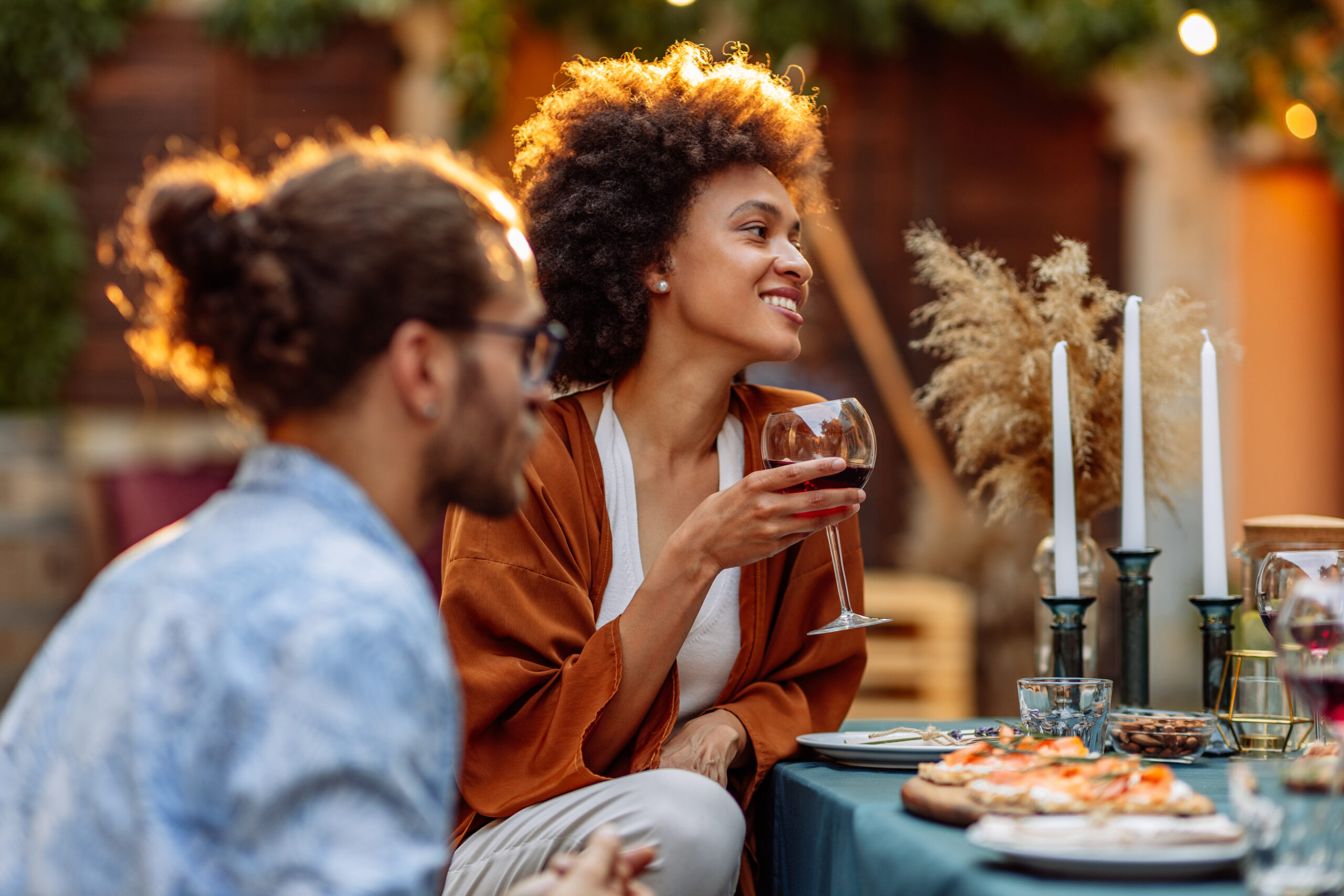 garden dinner party