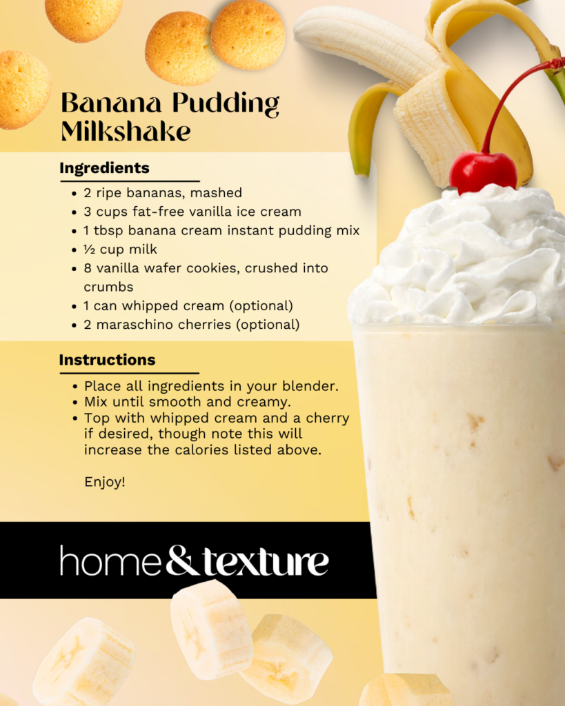 Chik-fil-A Banana Pudding Milkshake Recipe