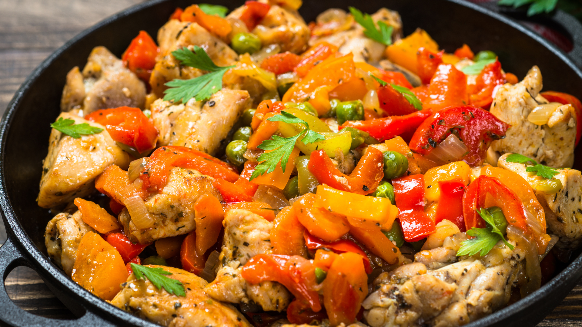 Healthy dinner ideas Cashew chicken stir-fry