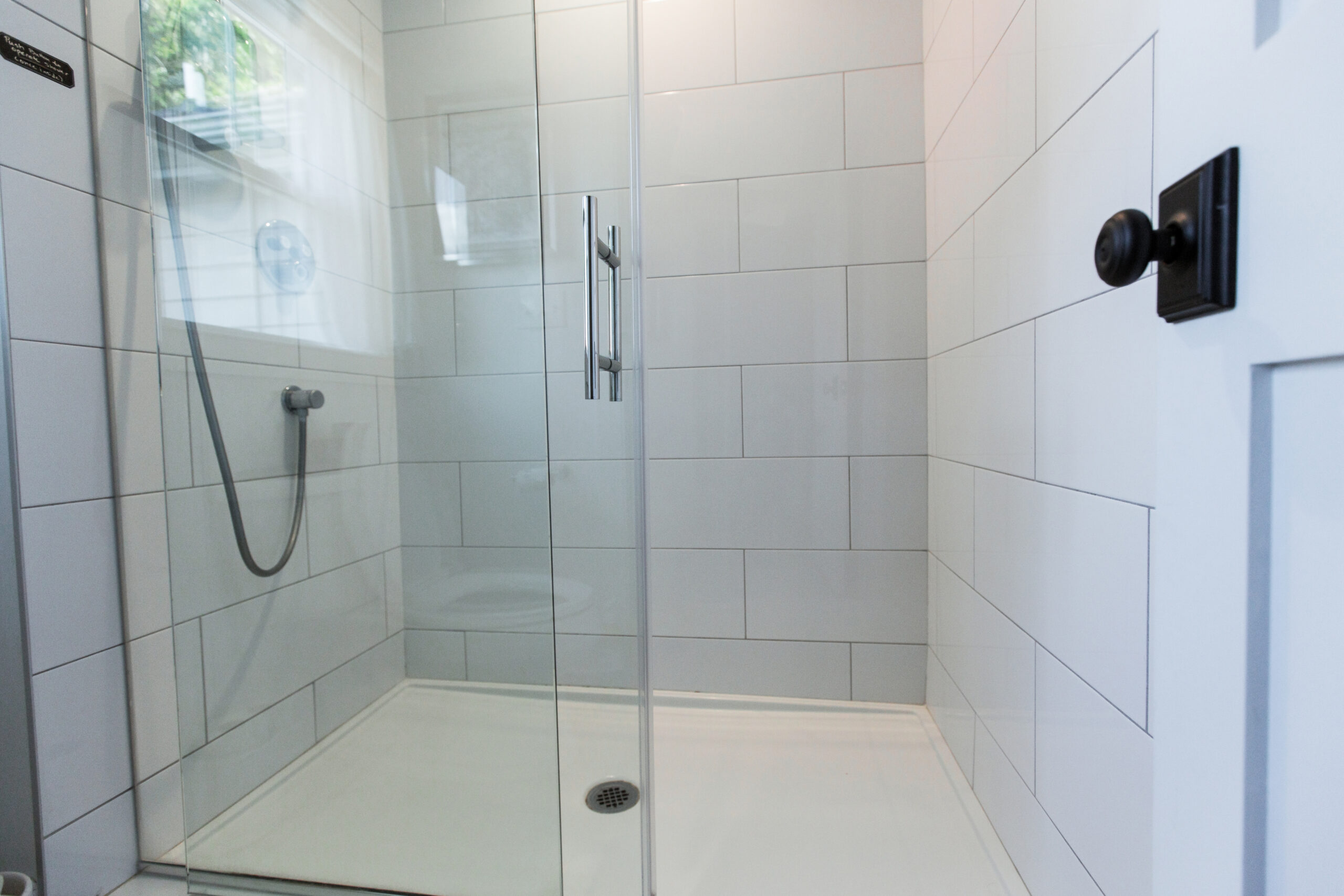 glass shower door