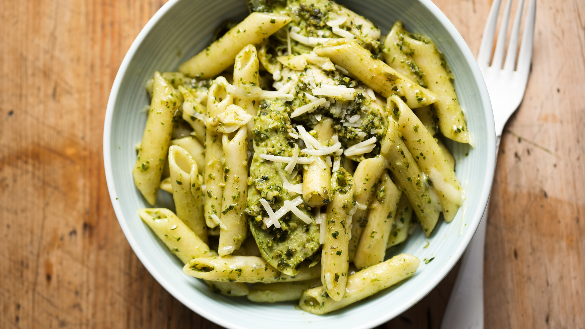 Pesto chicken pasta healthy dinner ideas 