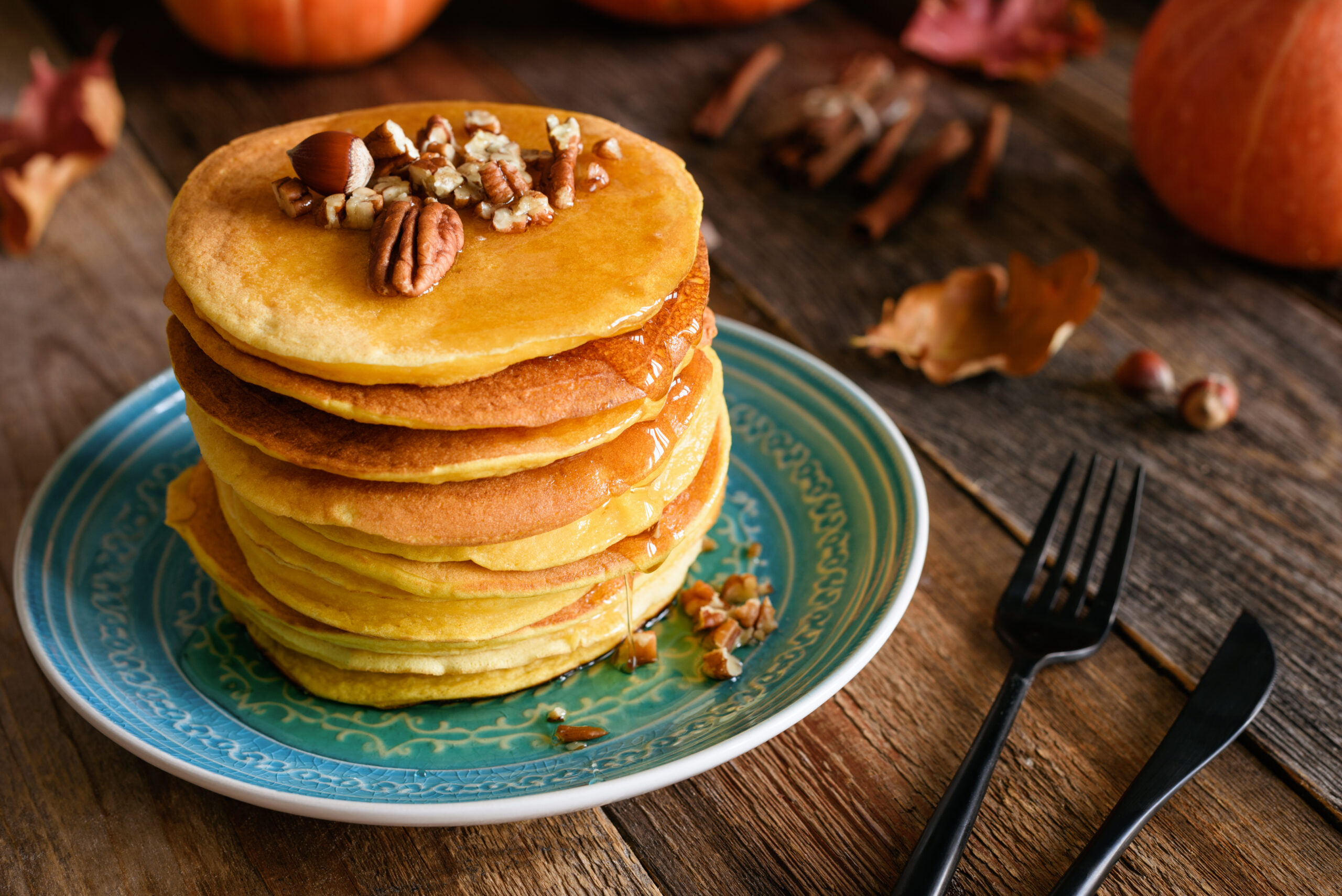 fall pancakes