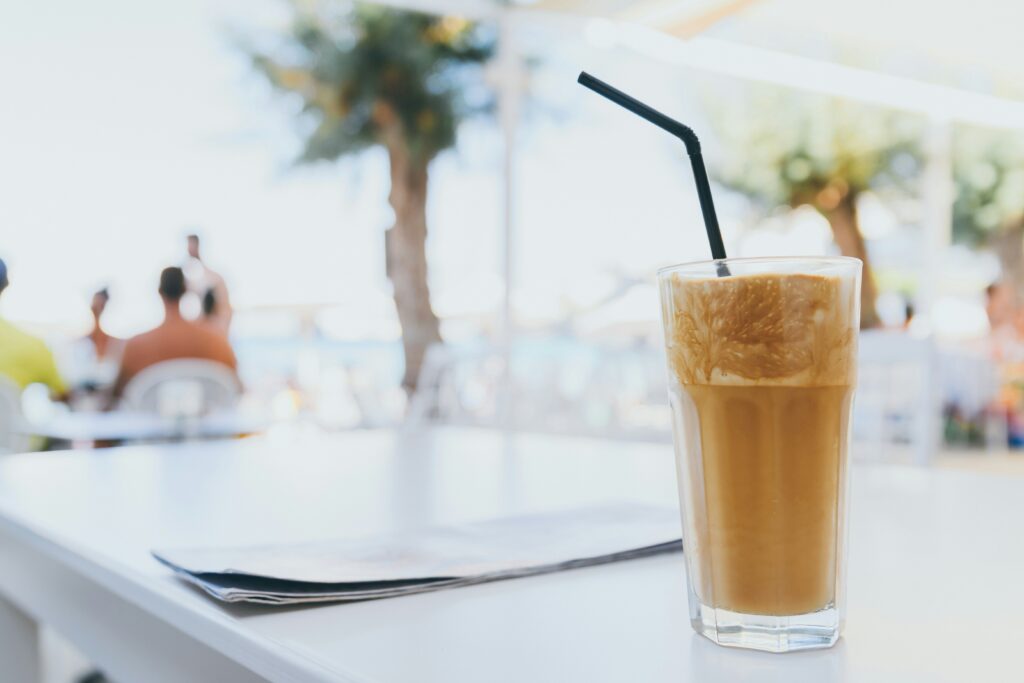 Meal Supplement Drinks pictured: coffee smoothie