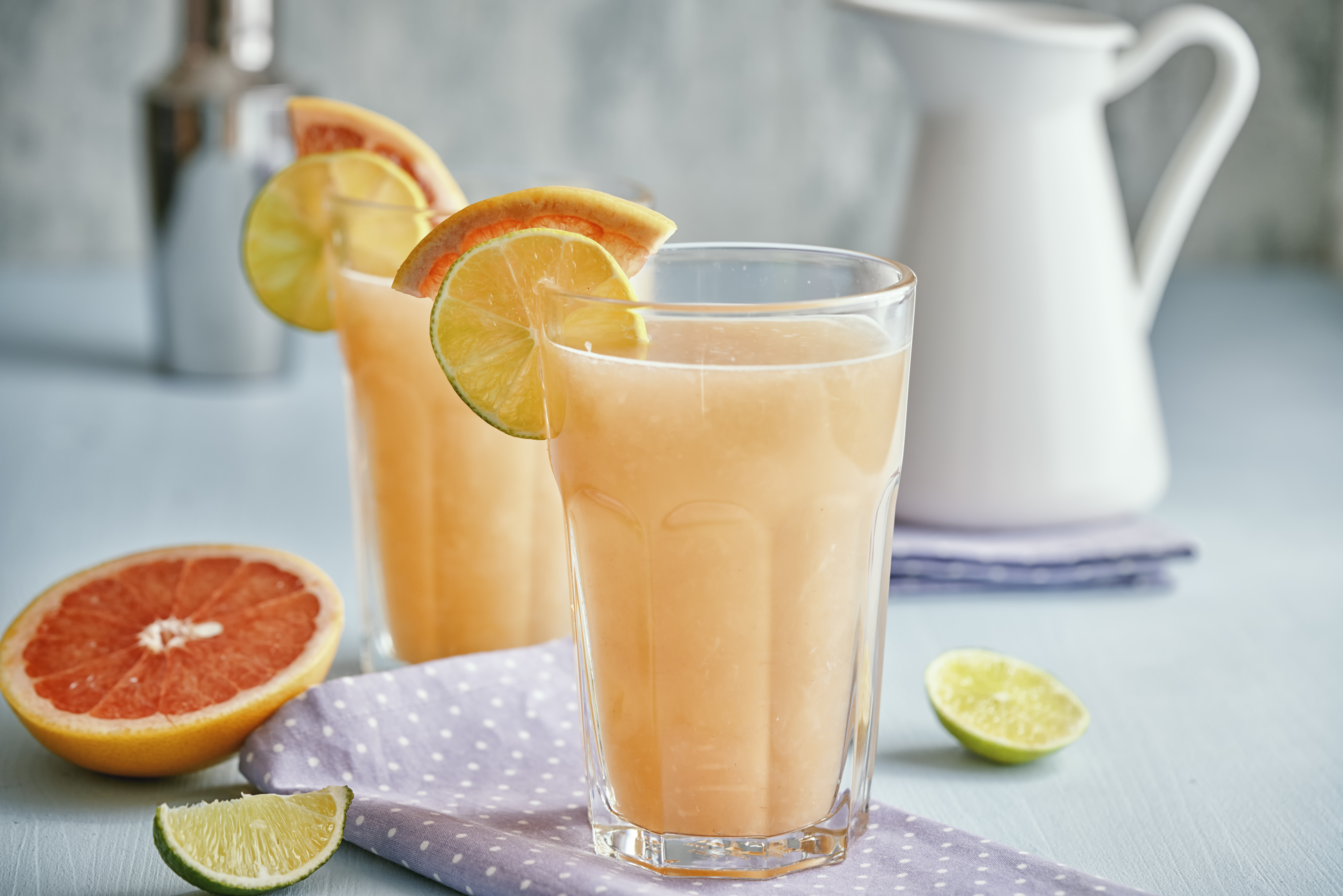 grapefruit paloma mocktail