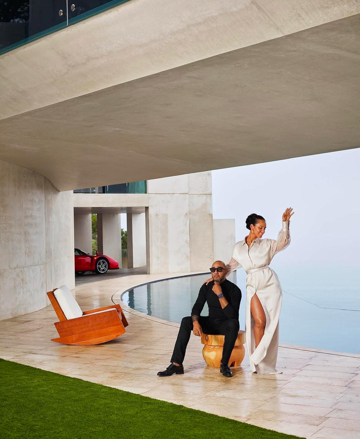 Swizz Beatz and Alicia Keys Home