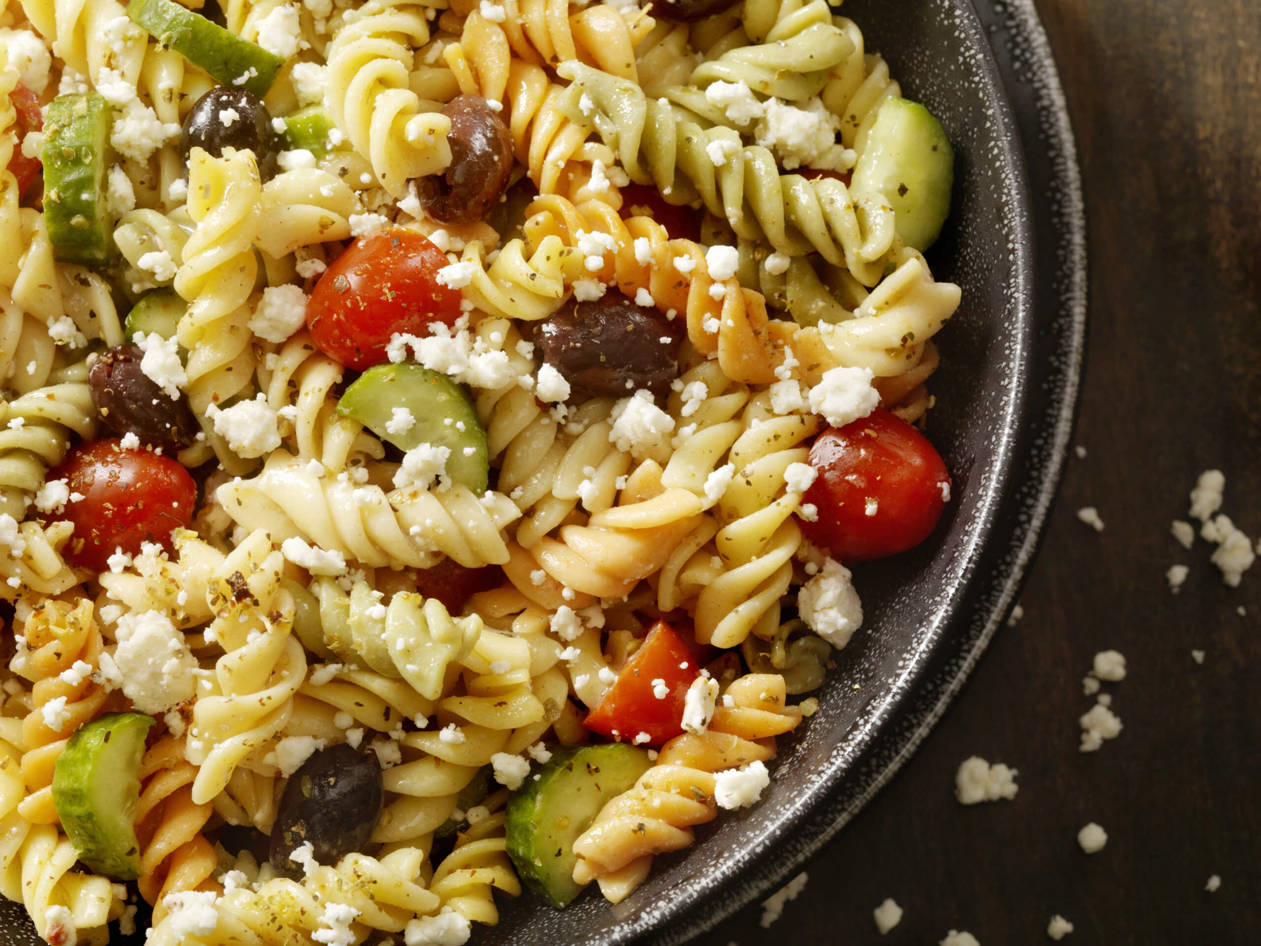 Greek pasta salad