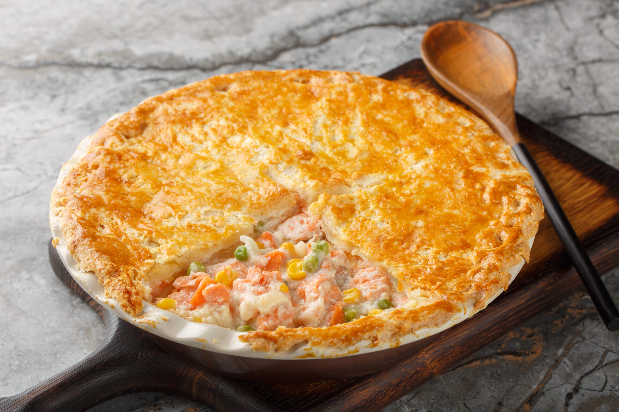 seafood pot pie
