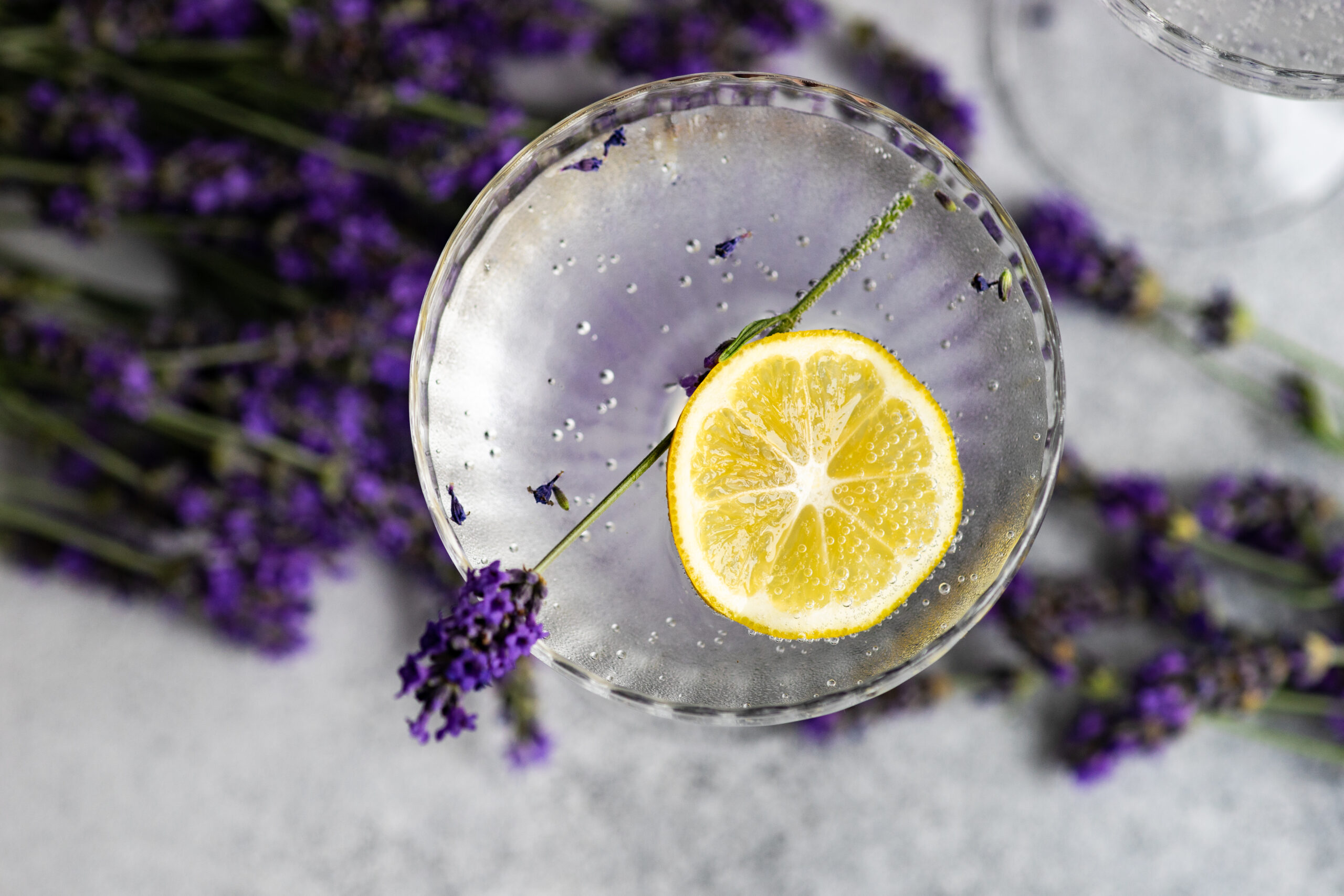 lemon lavendar spritz
