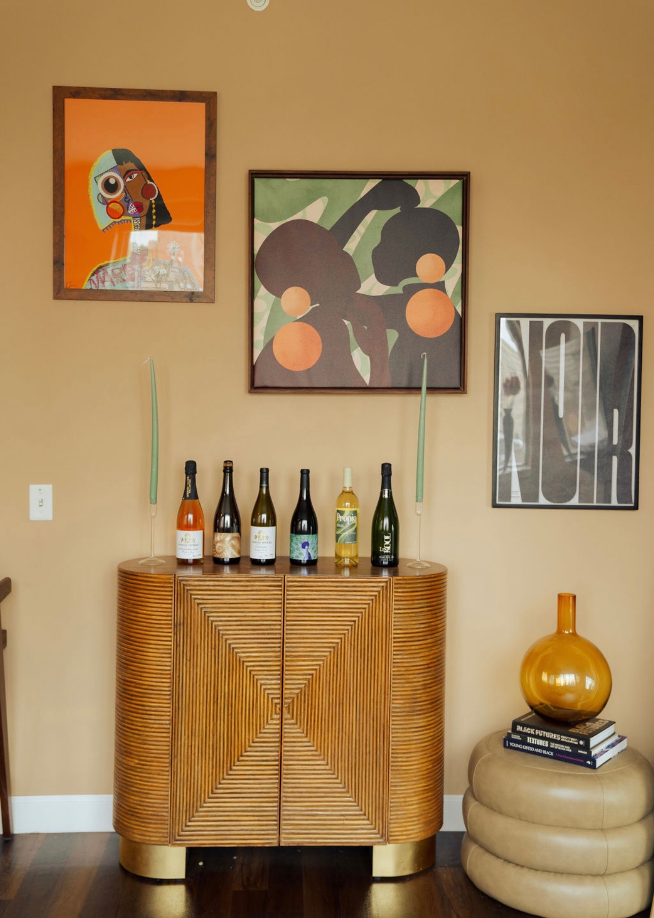Yasmine Jameelah Bar Cabinet