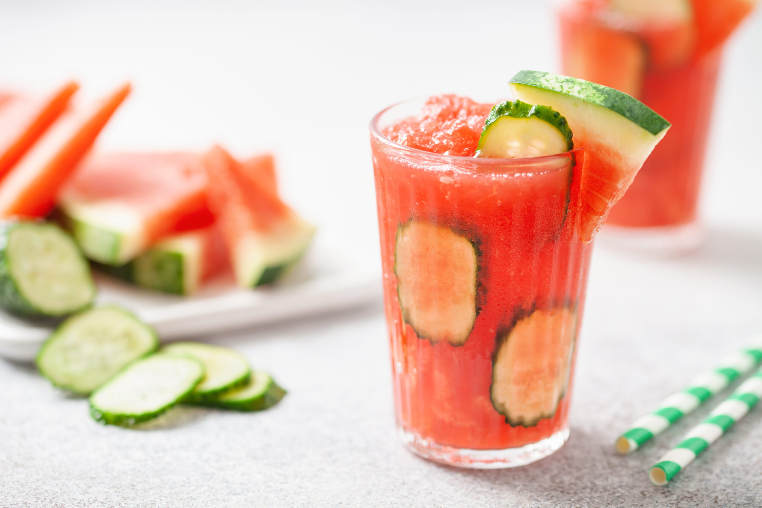 watermelon cucumber drink