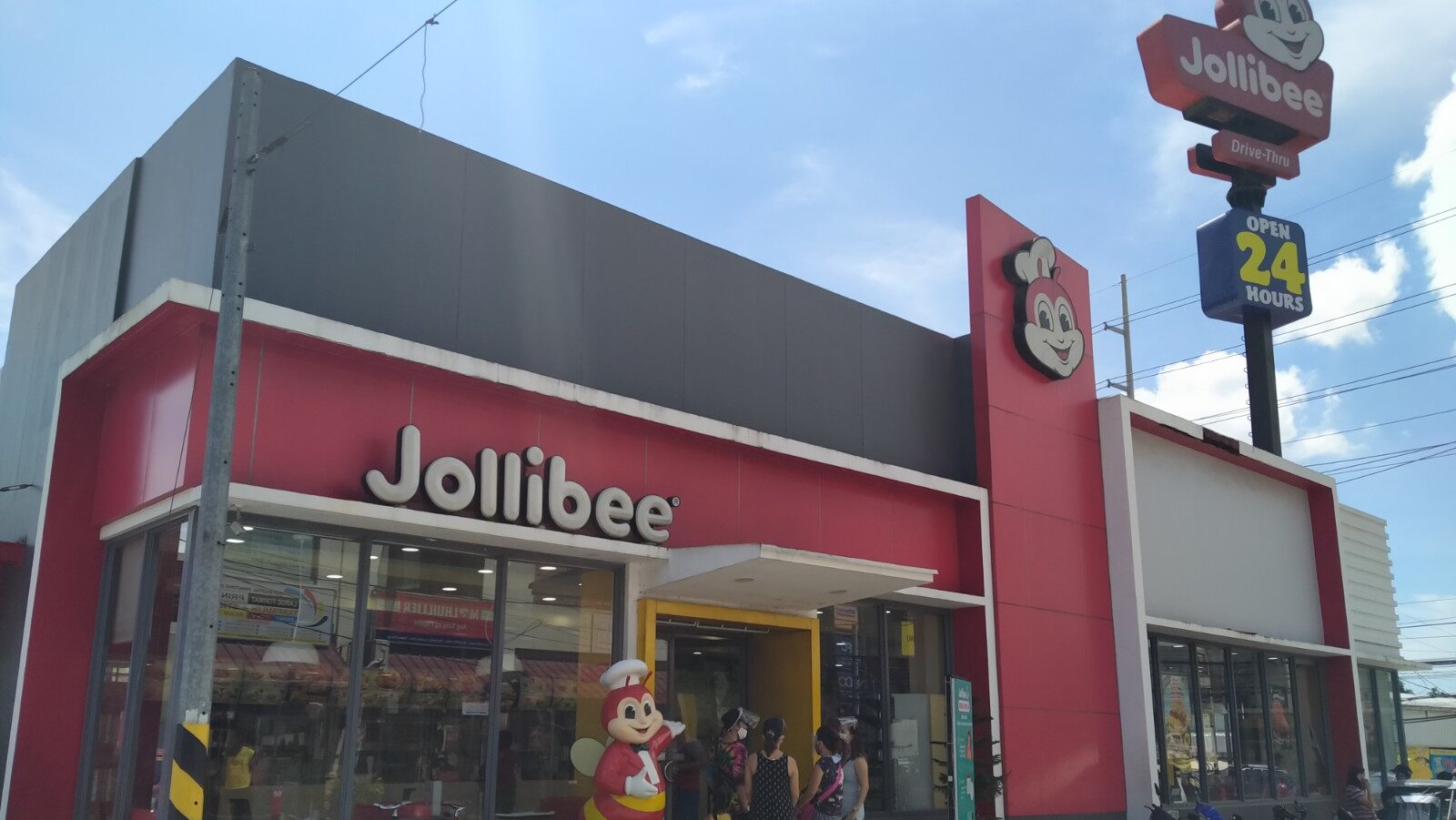 A Jollibee resaturant in Teresa, Rizal in the Philippines. Fast food trivia. 