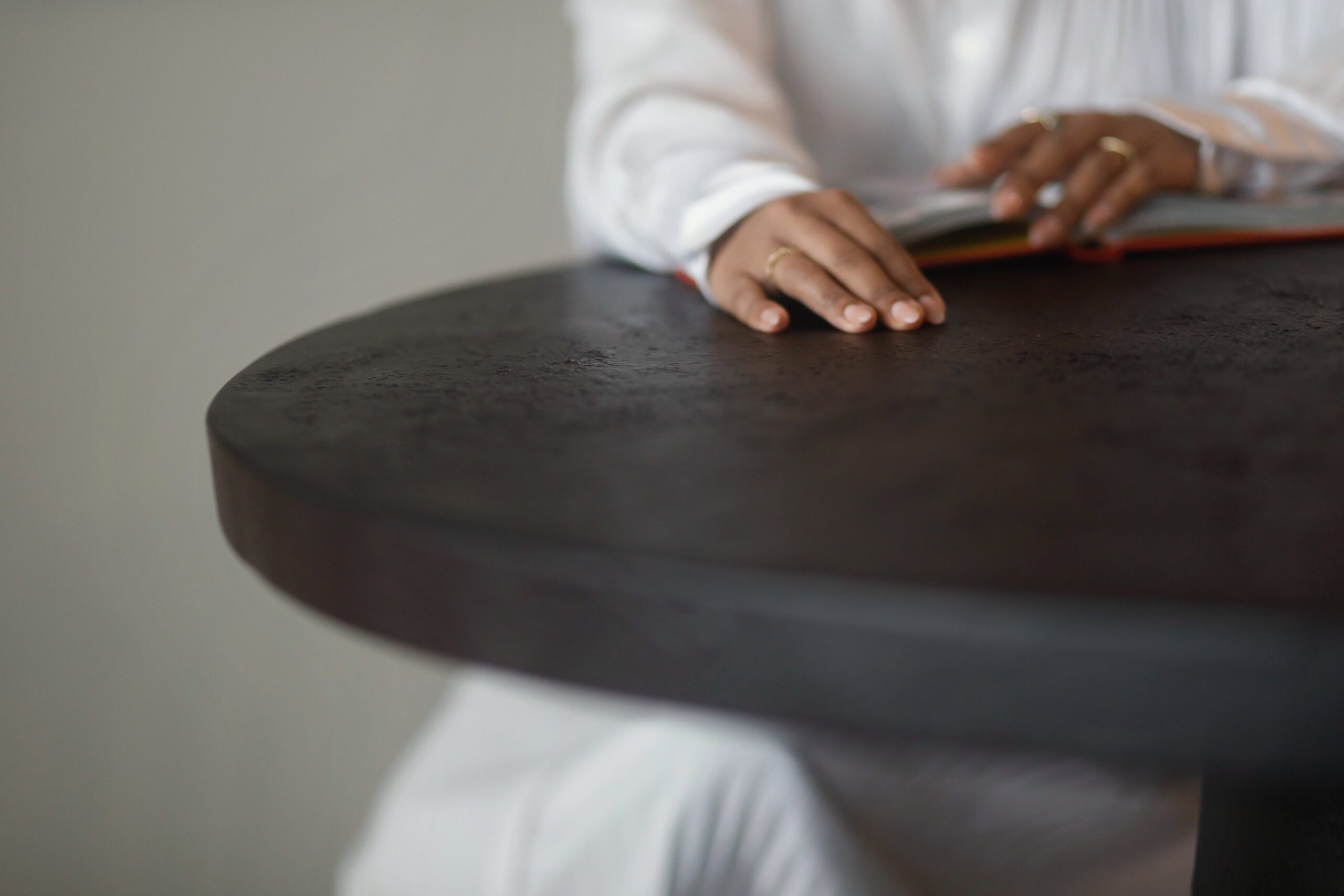 Willy Charcoal Table Crate & Barrel
