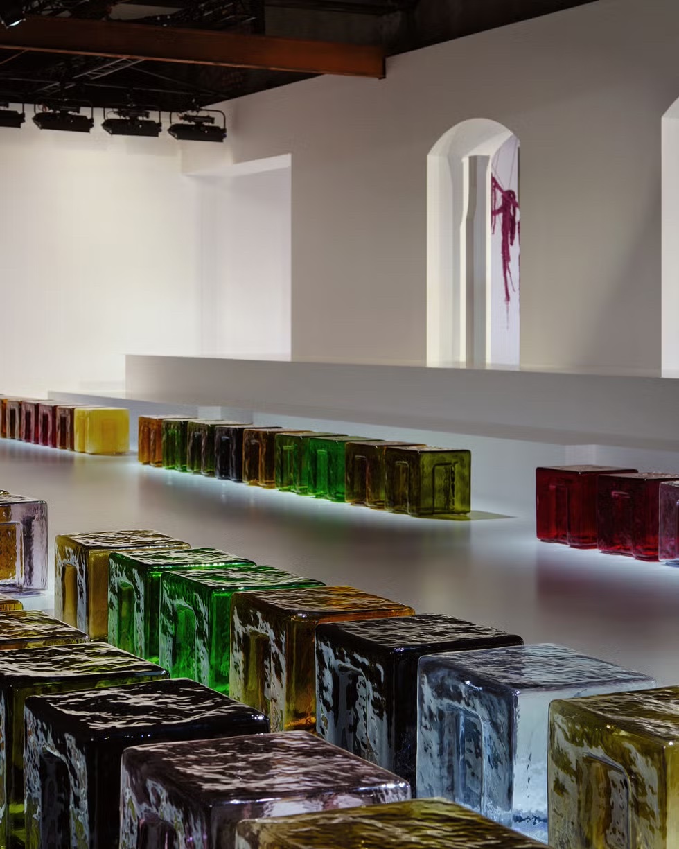 Bottega Veneta Murano glass chair