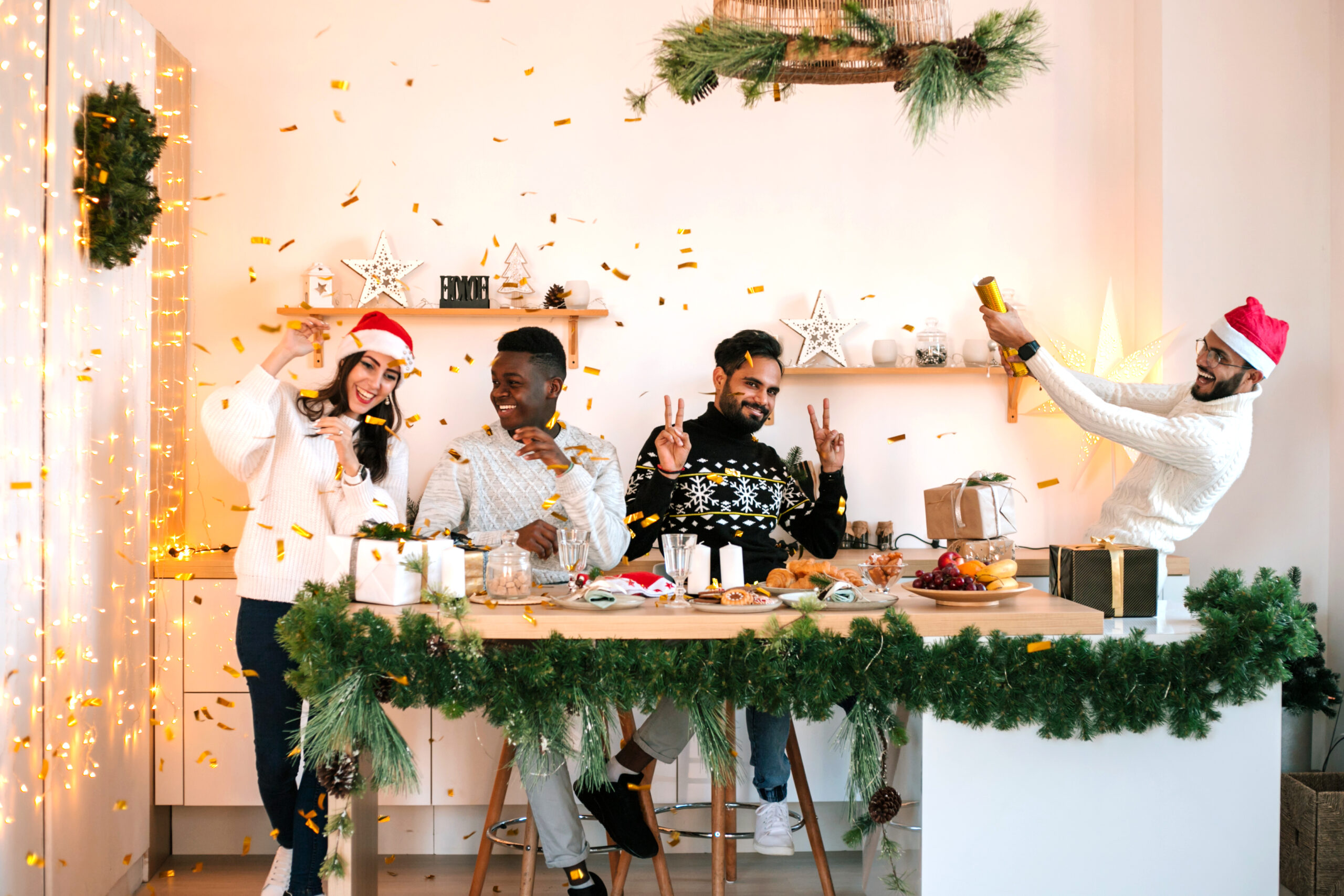 hosting christmas party 