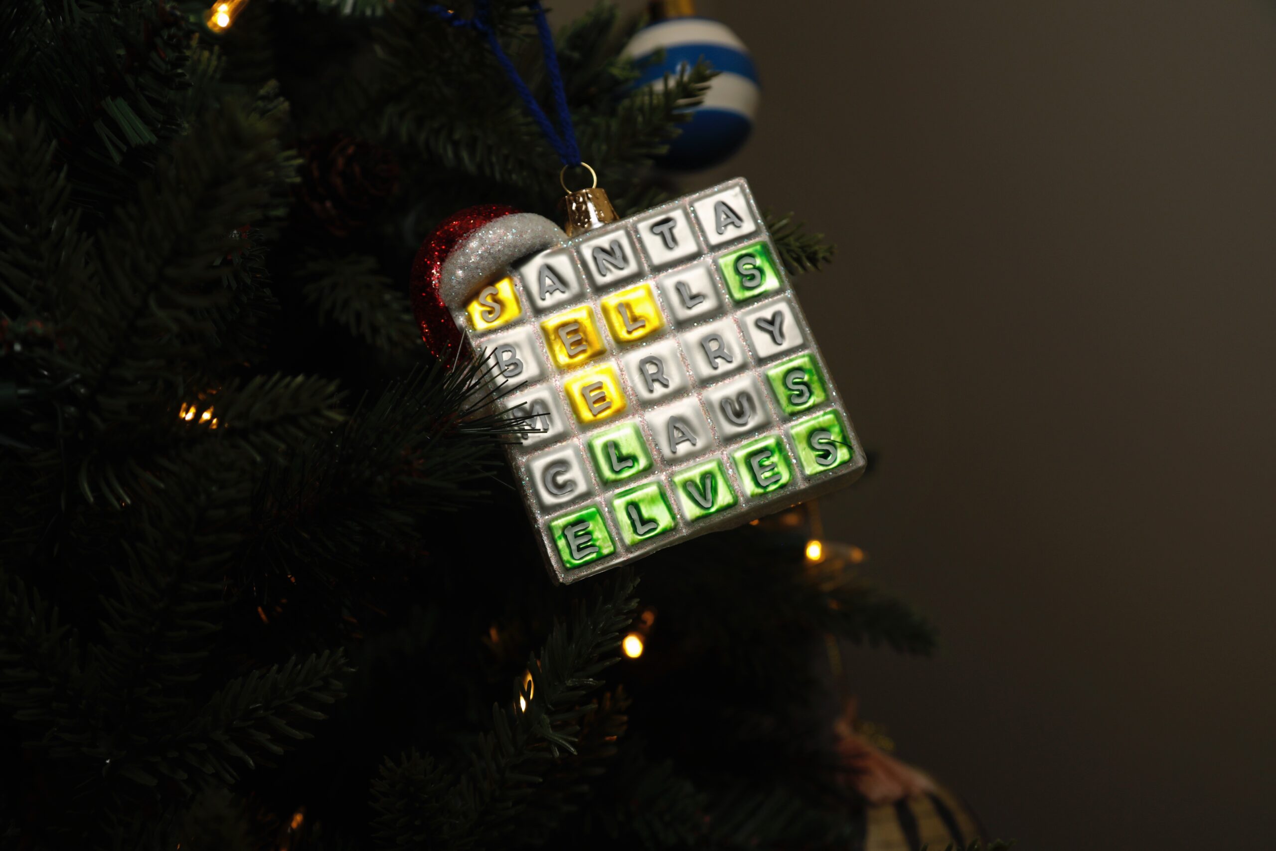 wordle ornament