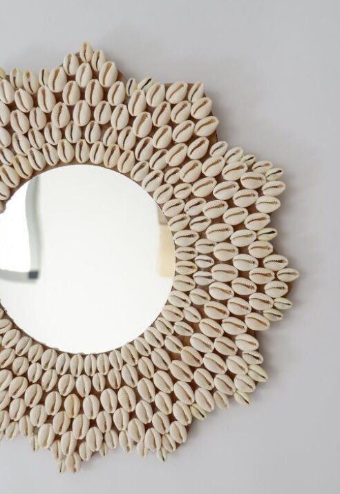 cowrie shells home decor