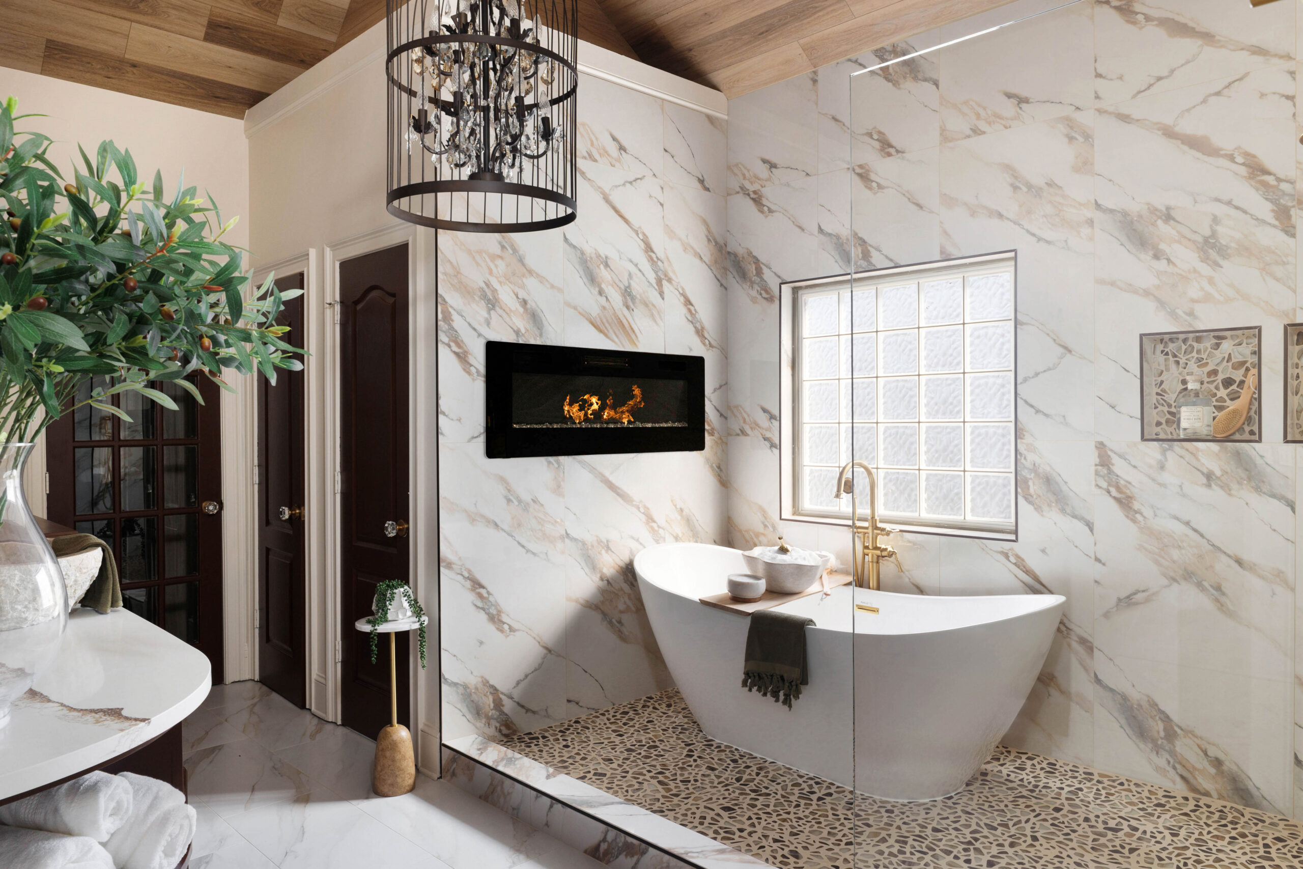 marble bathroom